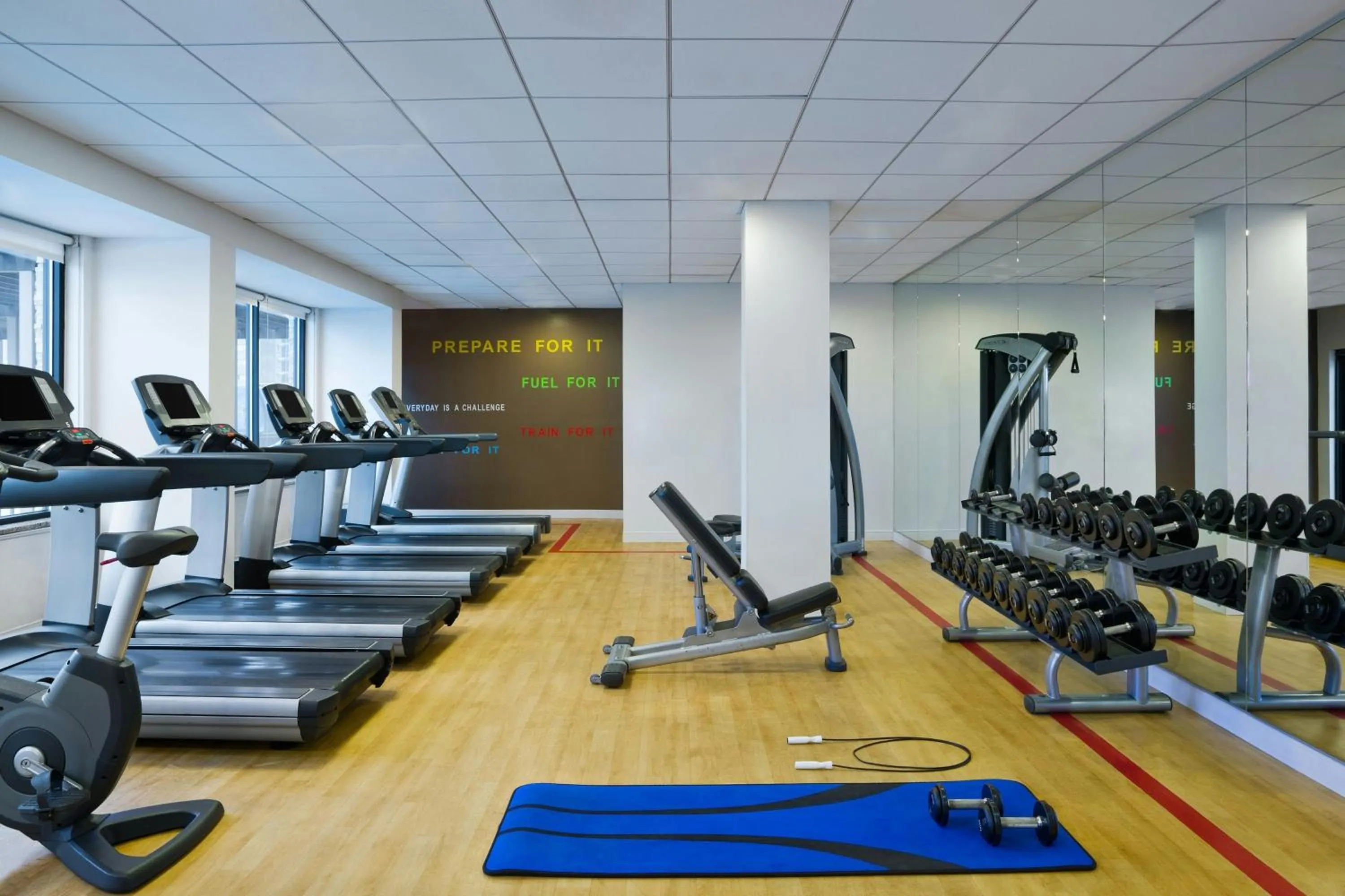 Fitness centre/facilities in Sheraton Philadelphia University City Hotel