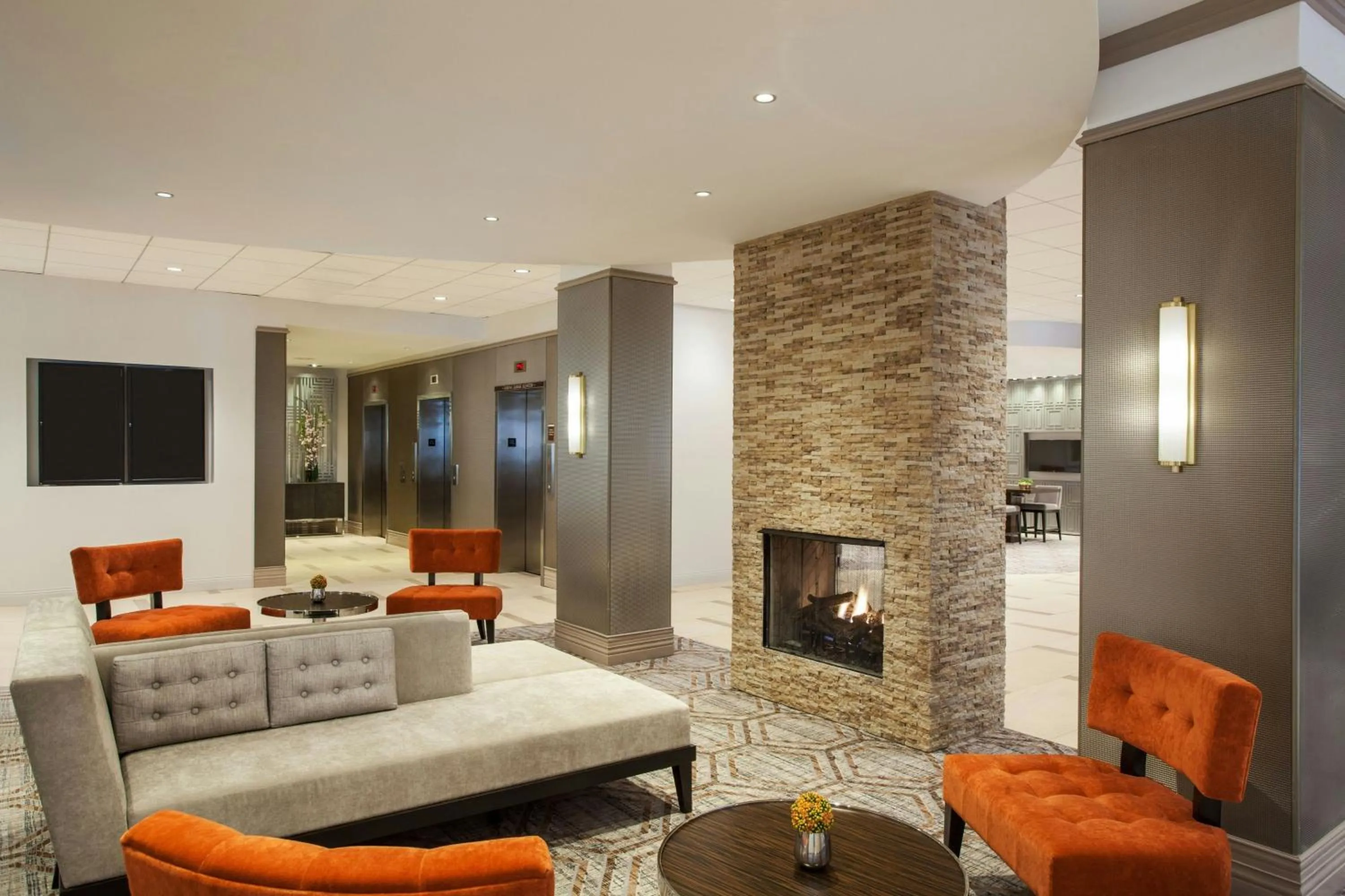 Lobby or reception in Sheraton Philadelphia University City Hotel