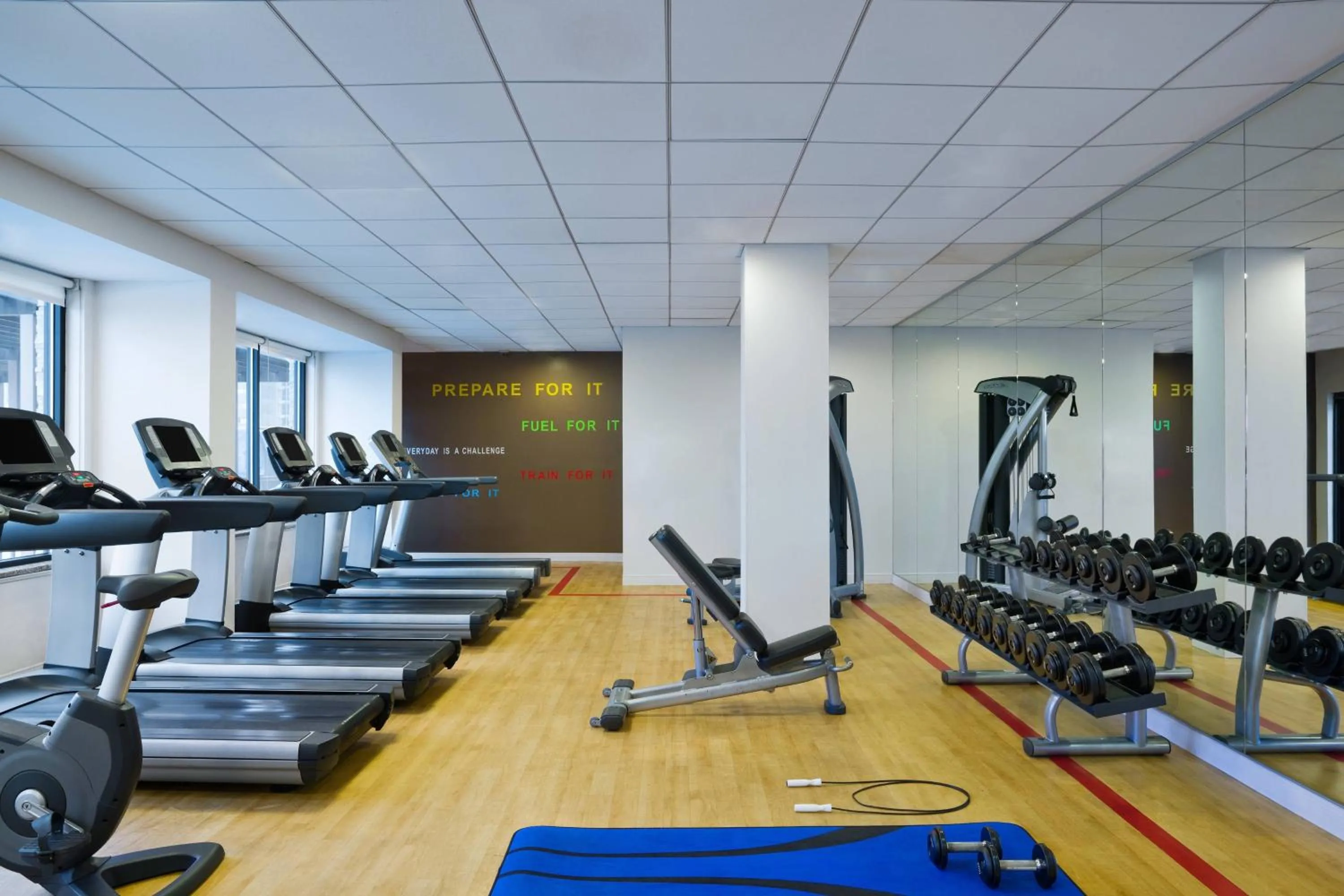 Fitness centre/facilities in Sheraton Philadelphia University City Hotel