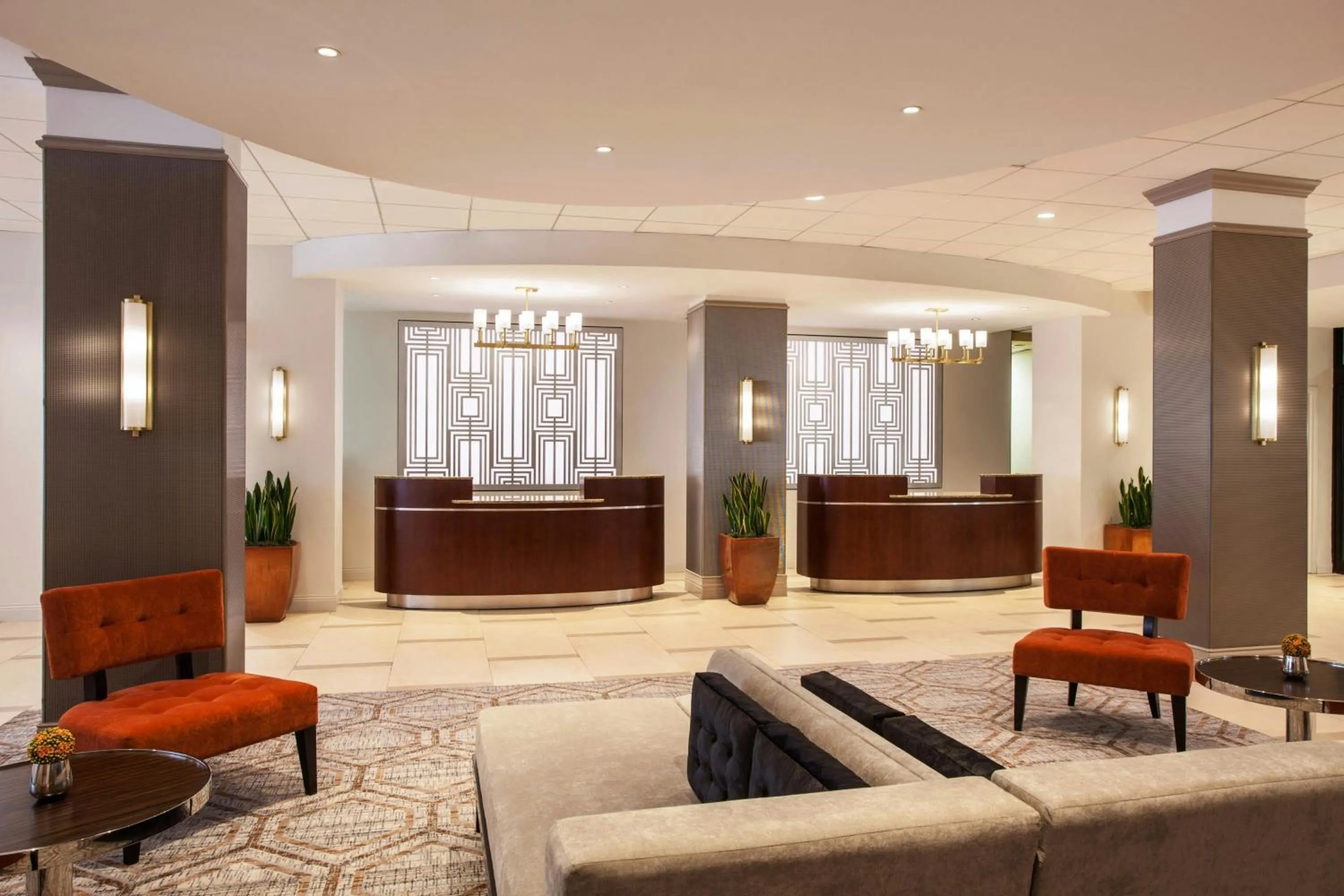Lobby or reception in Sheraton Philadelphia University City Hotel
