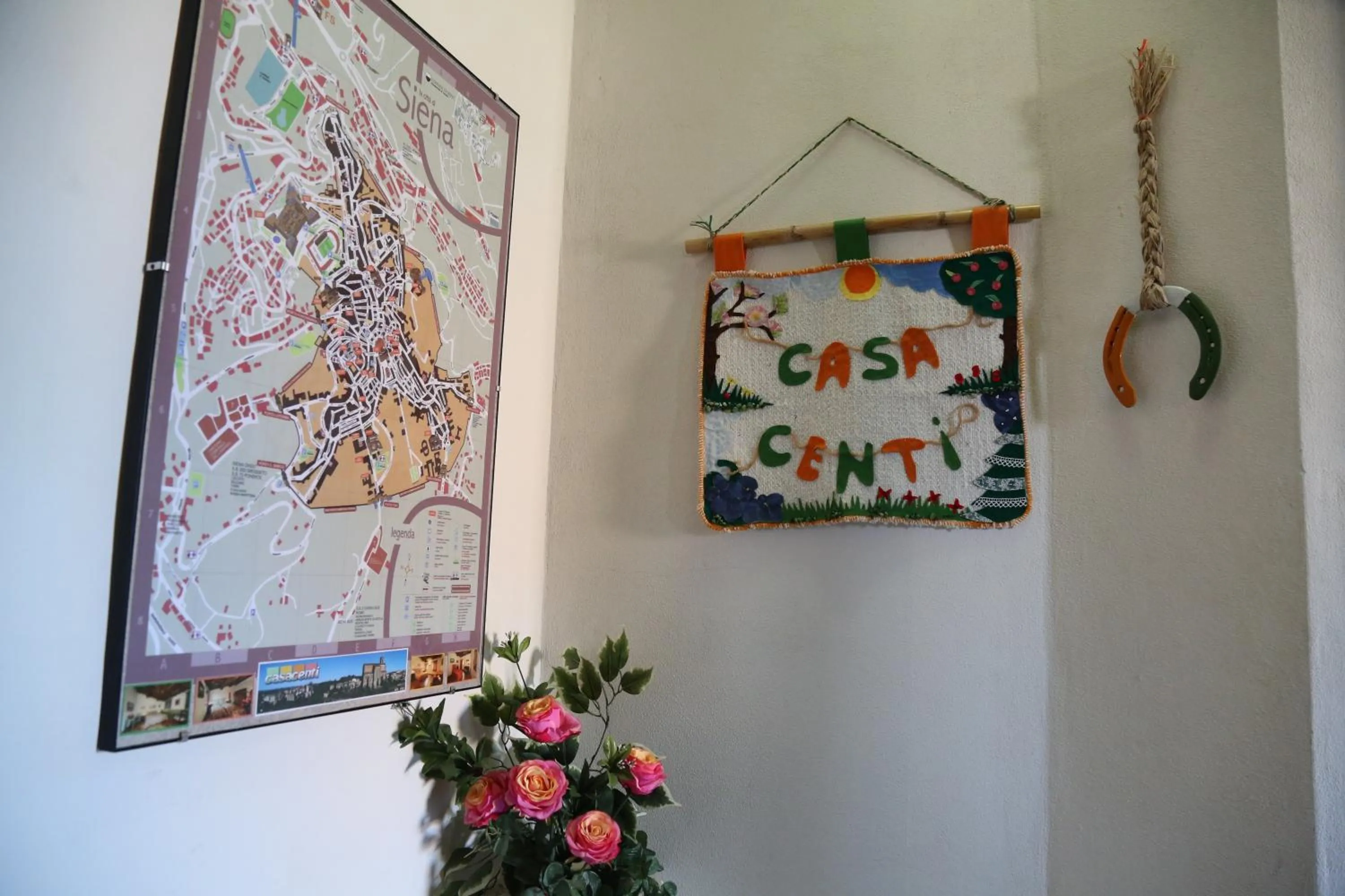 Lobby or reception in Casacenti B&B