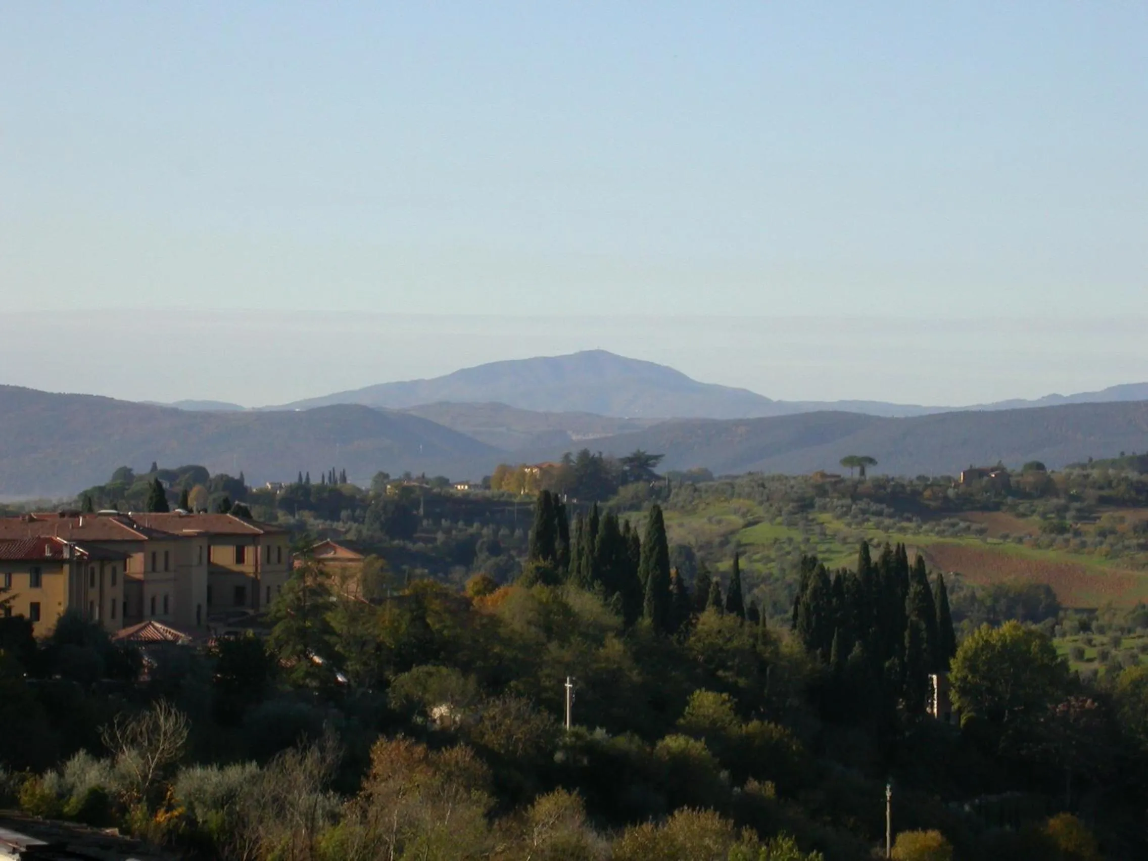 Natural landscape in Casacenti B&B