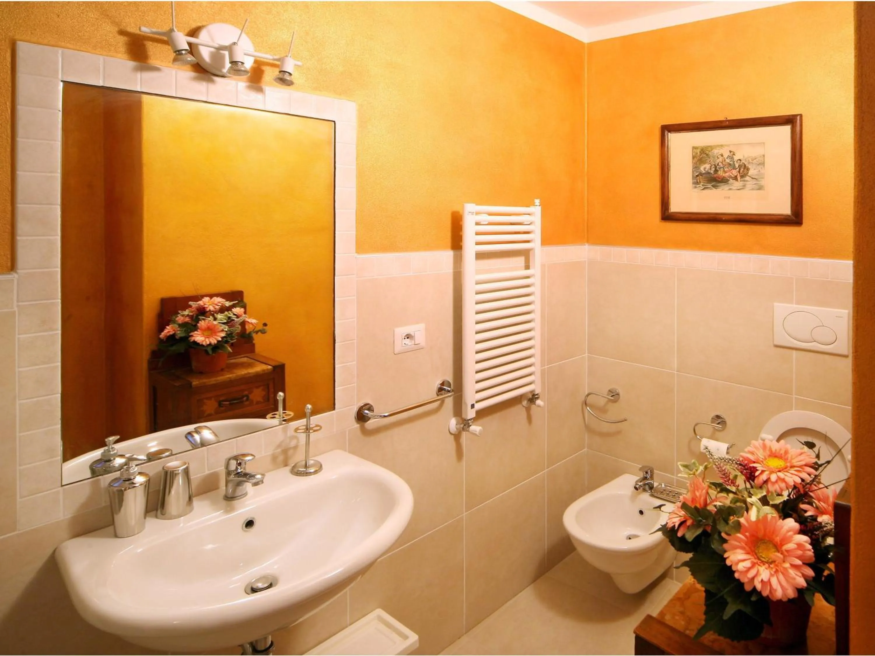 Toilet in Casacenti B&B