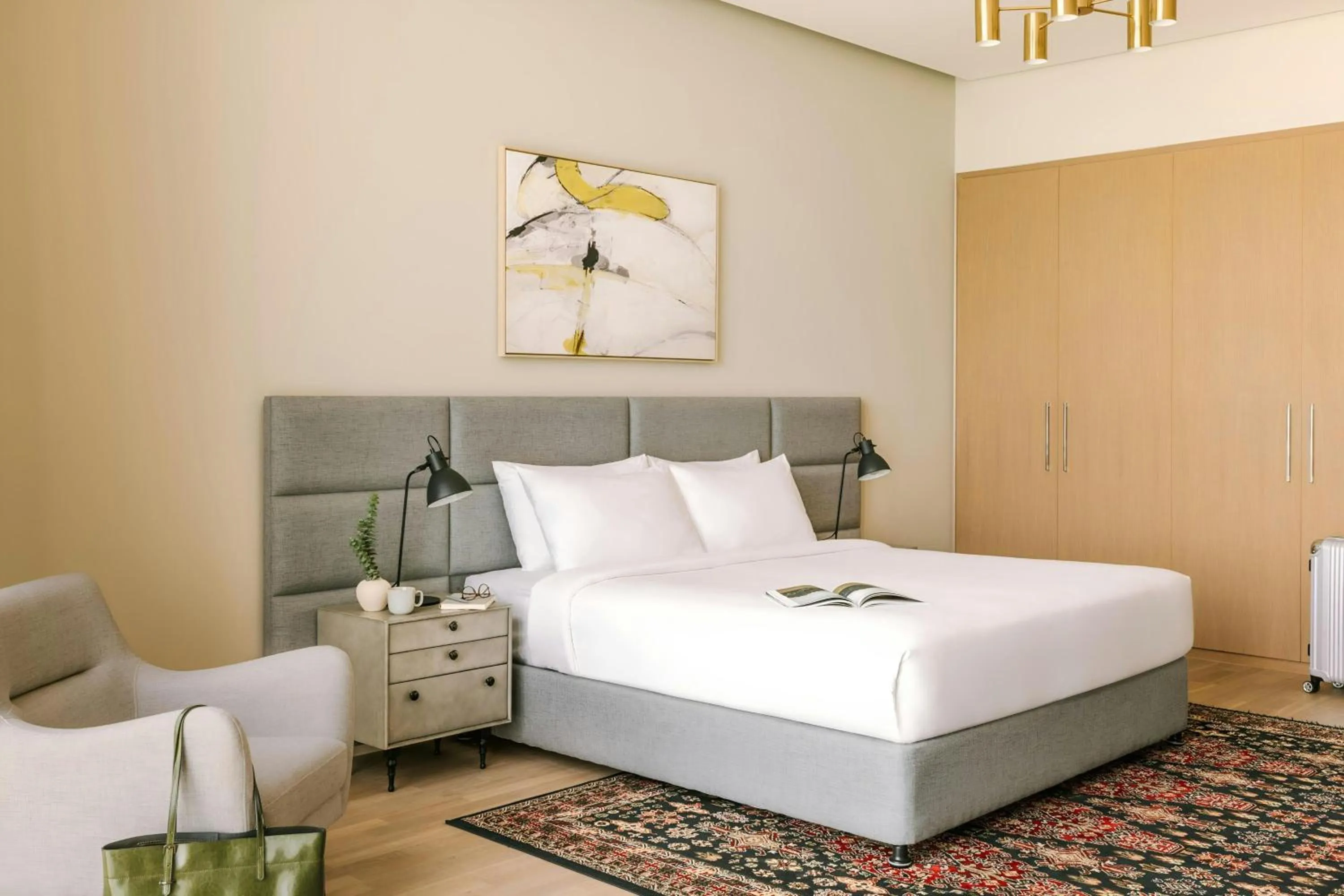 Bedroom, Bed in Sonder by Marriott Bonvoy JBR The Walk Apartments