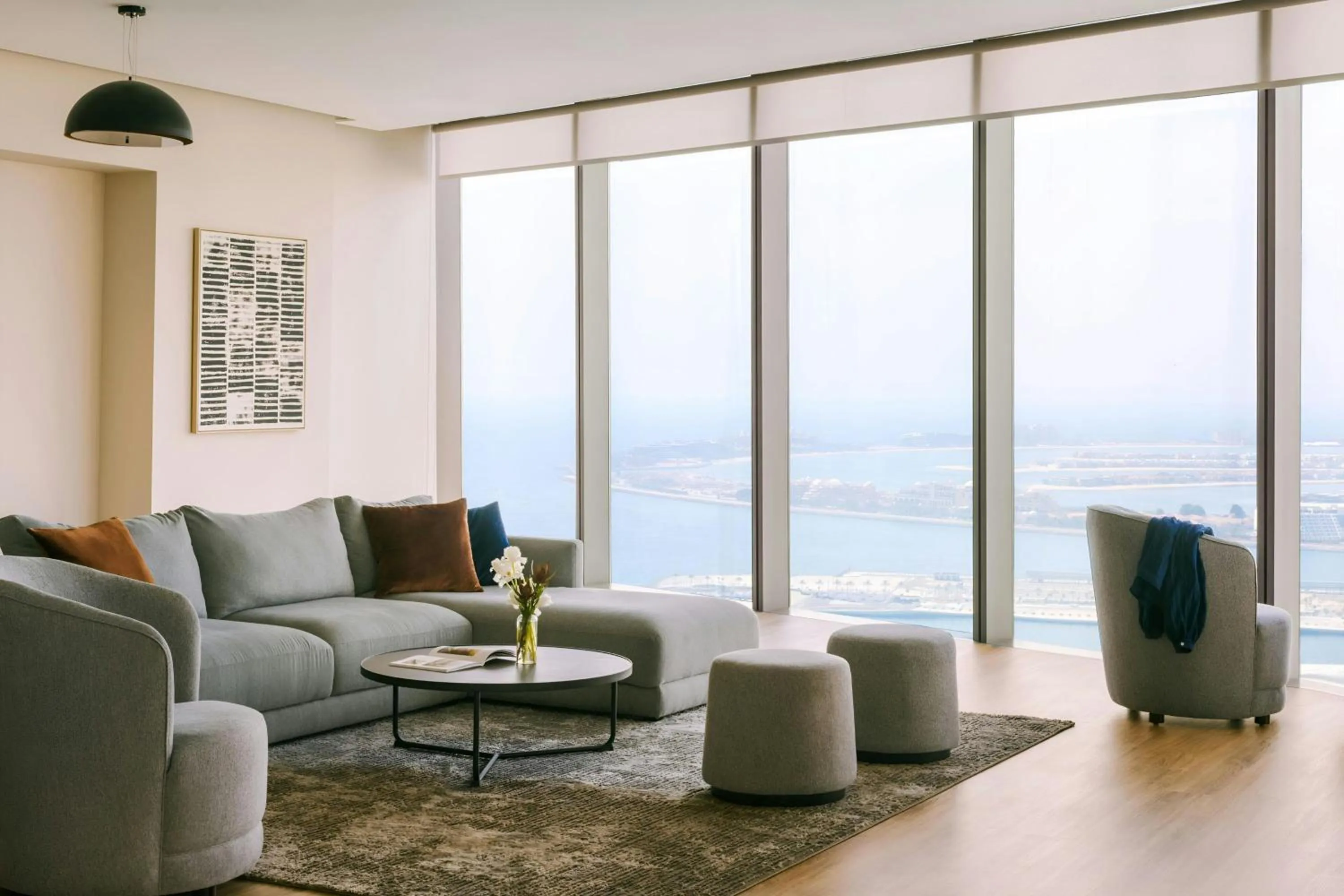 Living room in Sonder by Marriott Bonvoy JBR The Walk Apartments