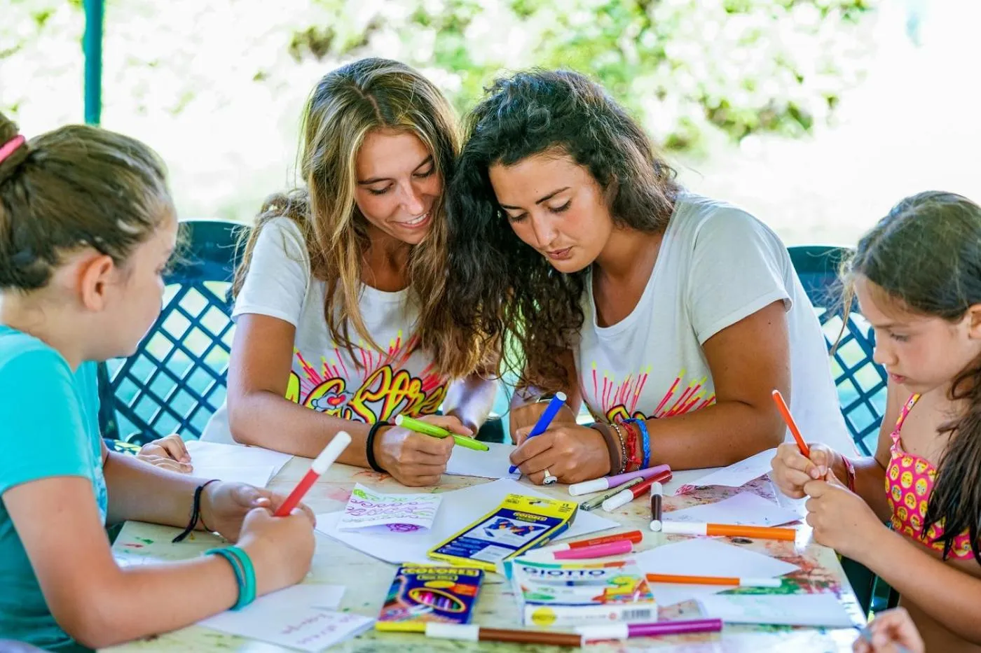 People in Campoverde Village