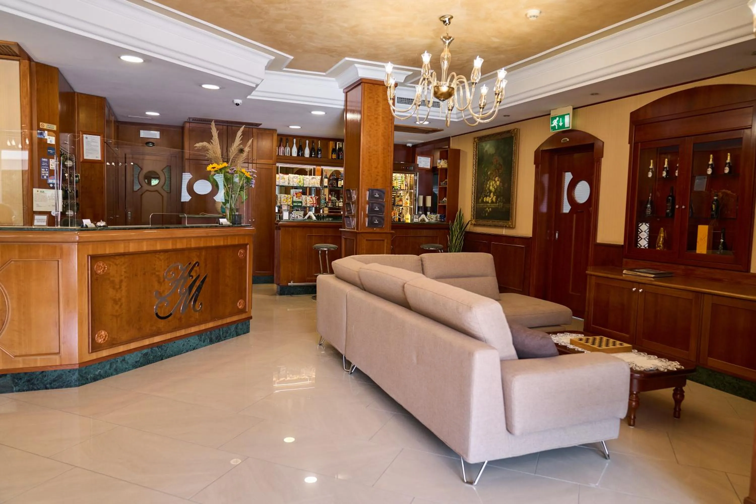 Living room in Hotel Miramare