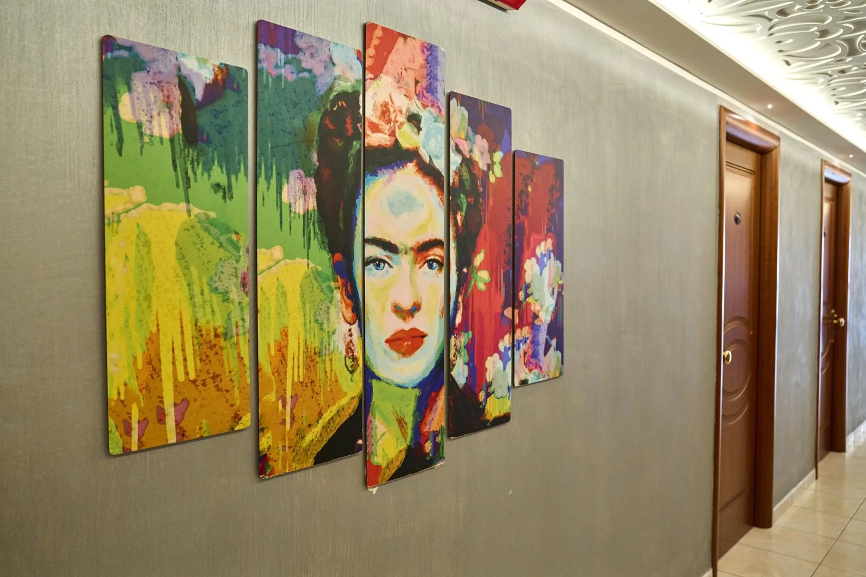 Decorative detail in Hotel Miramare