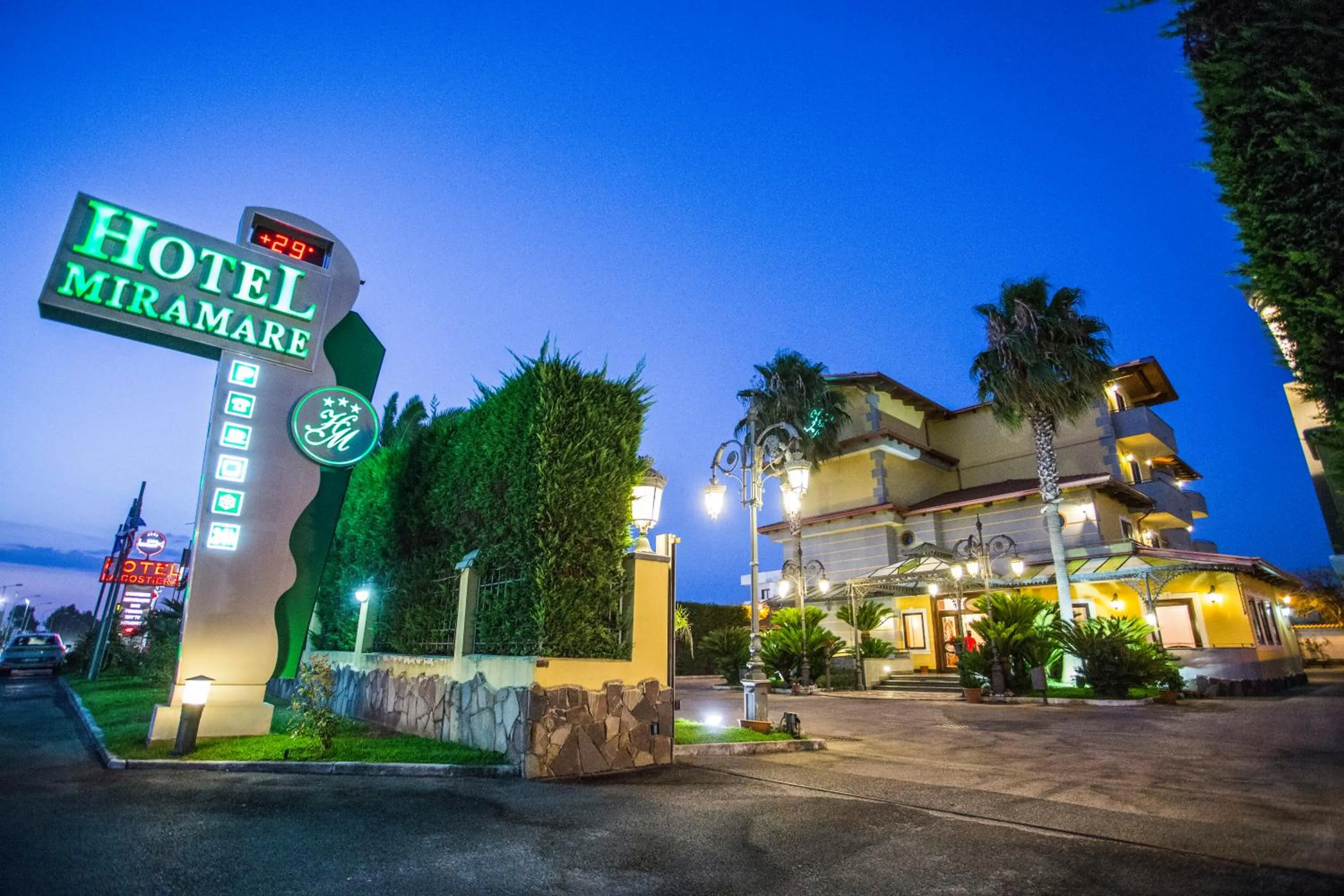 Property building in Hotel Miramare