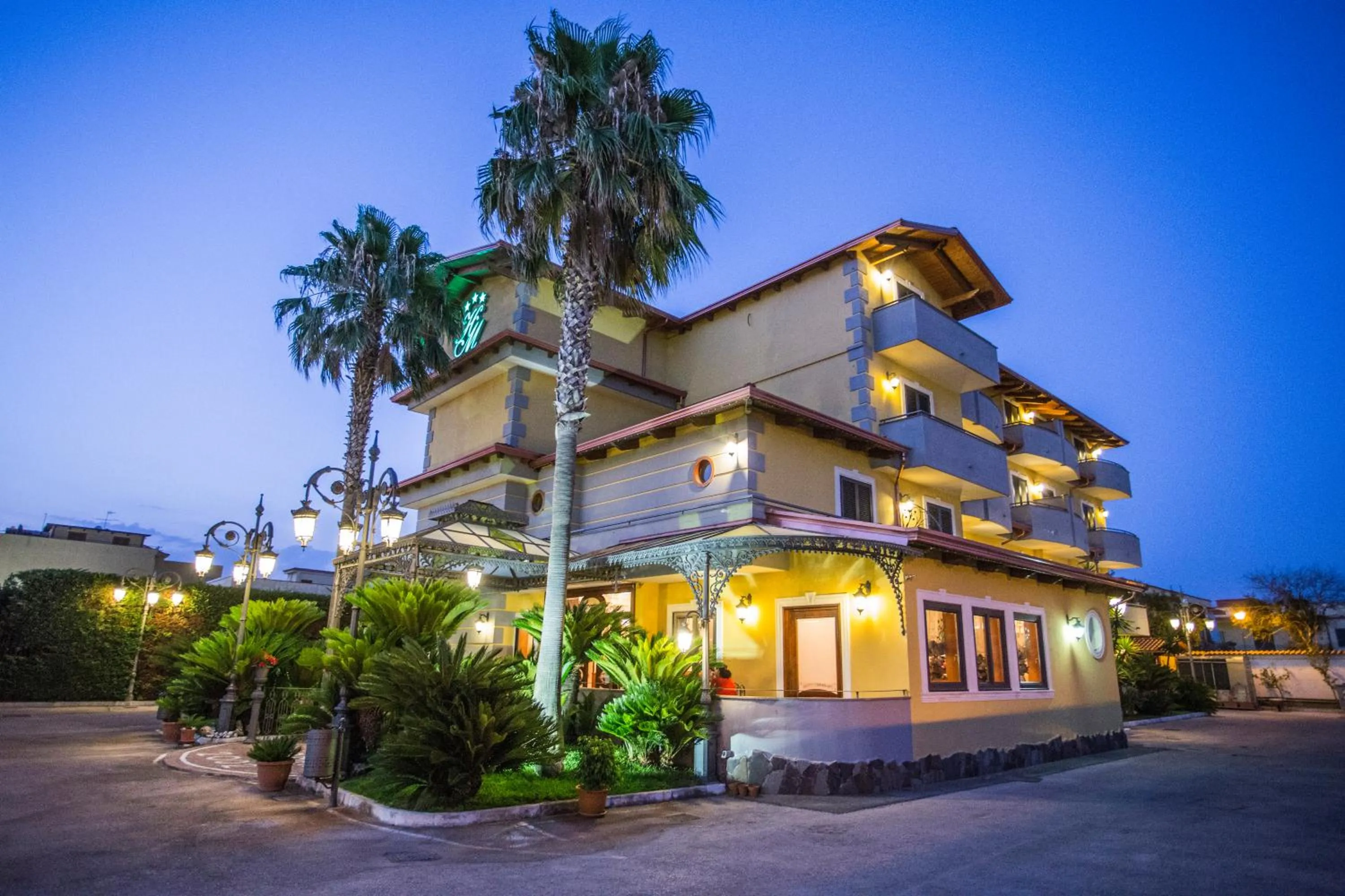 Property building in Hotel Miramare