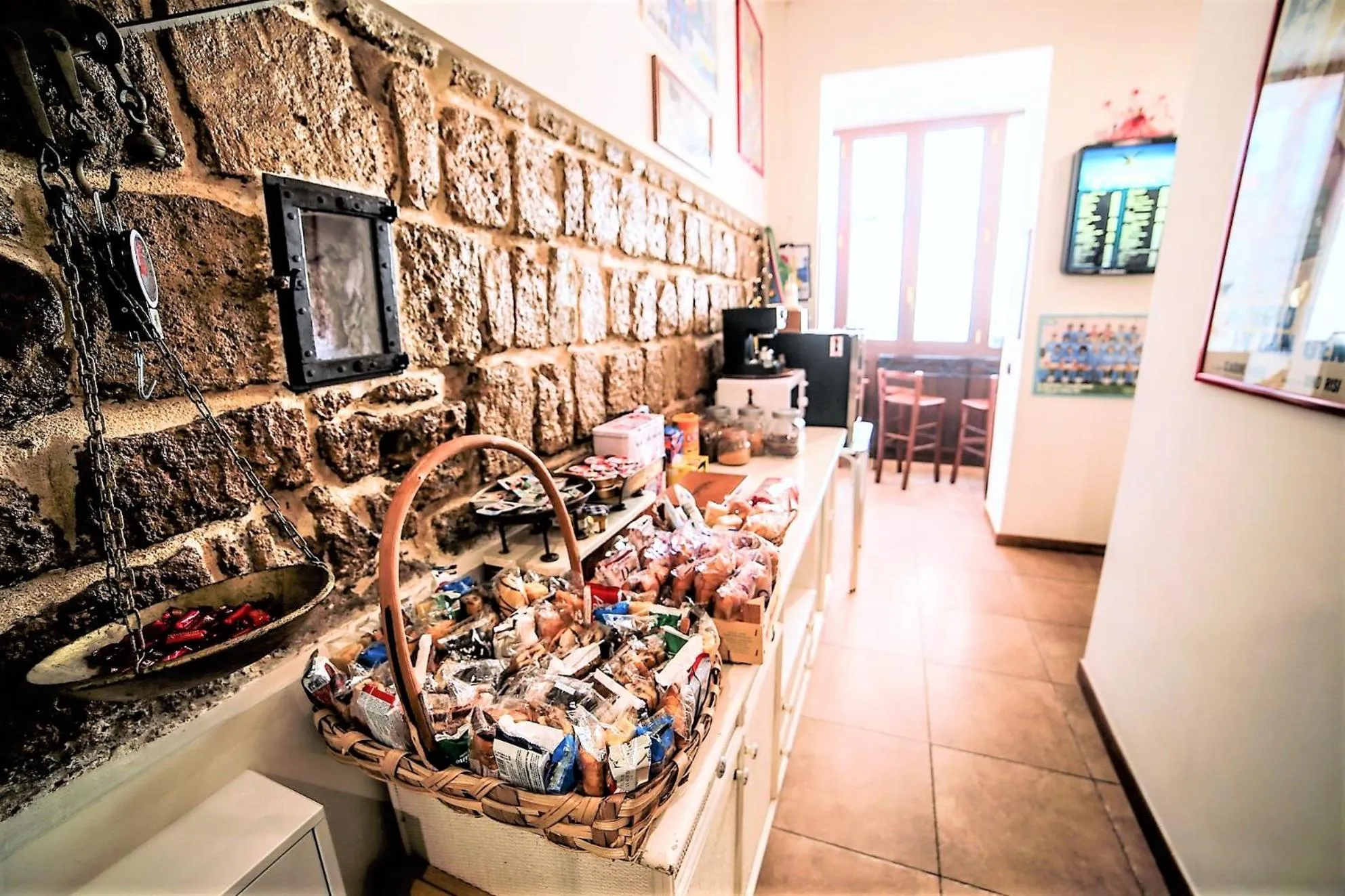 Food and drinks in San Gennaro B&B