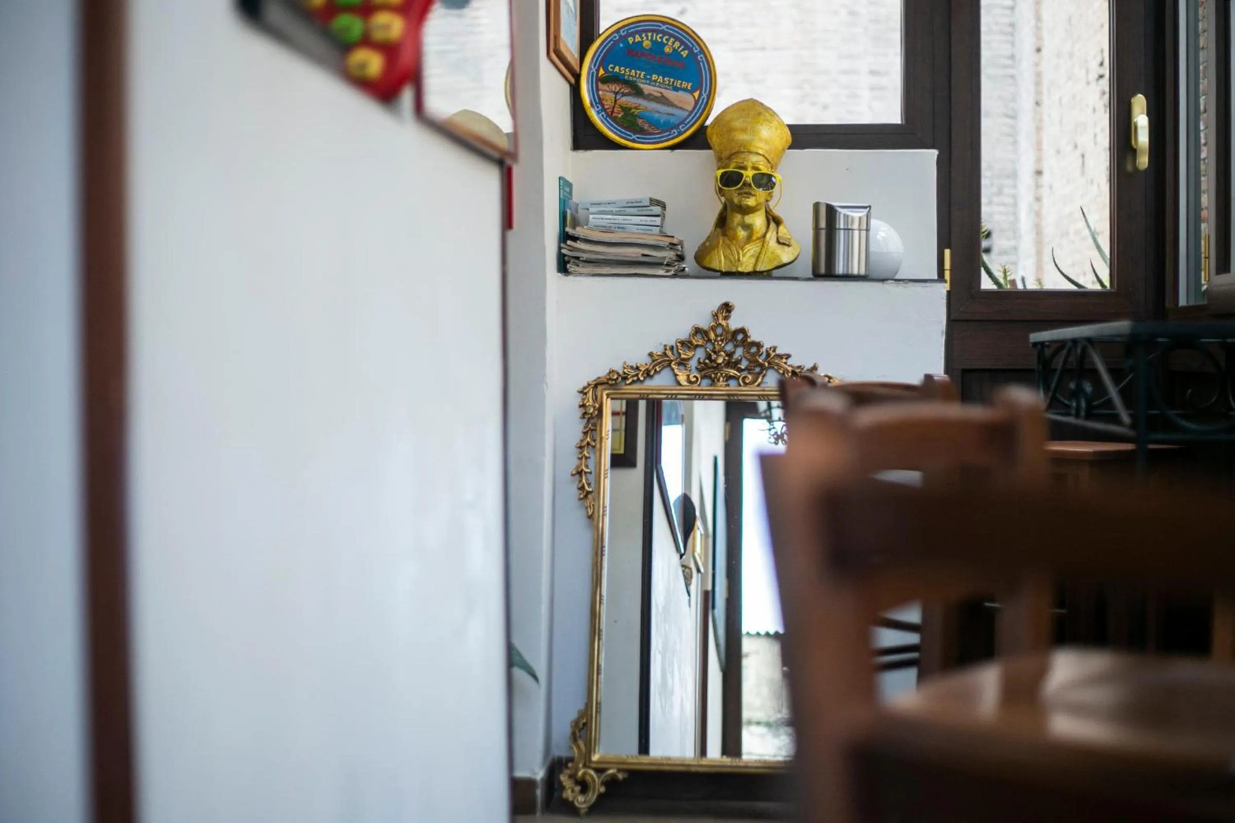 Kitchen or kitchenette in San Gennaro B&B