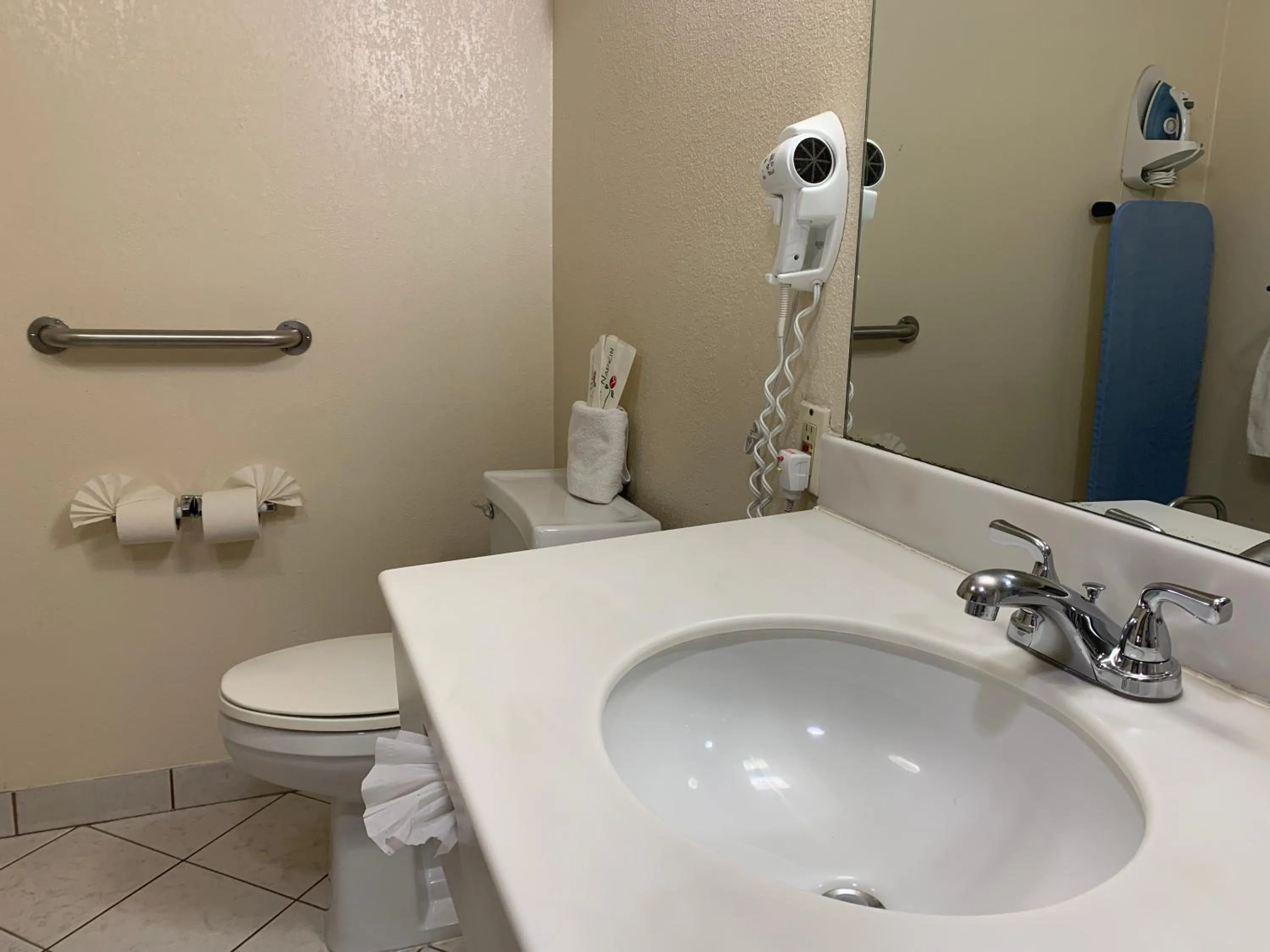 Bathroom in Days Inn by Wyndham Las Vegas Airport Near the Strip