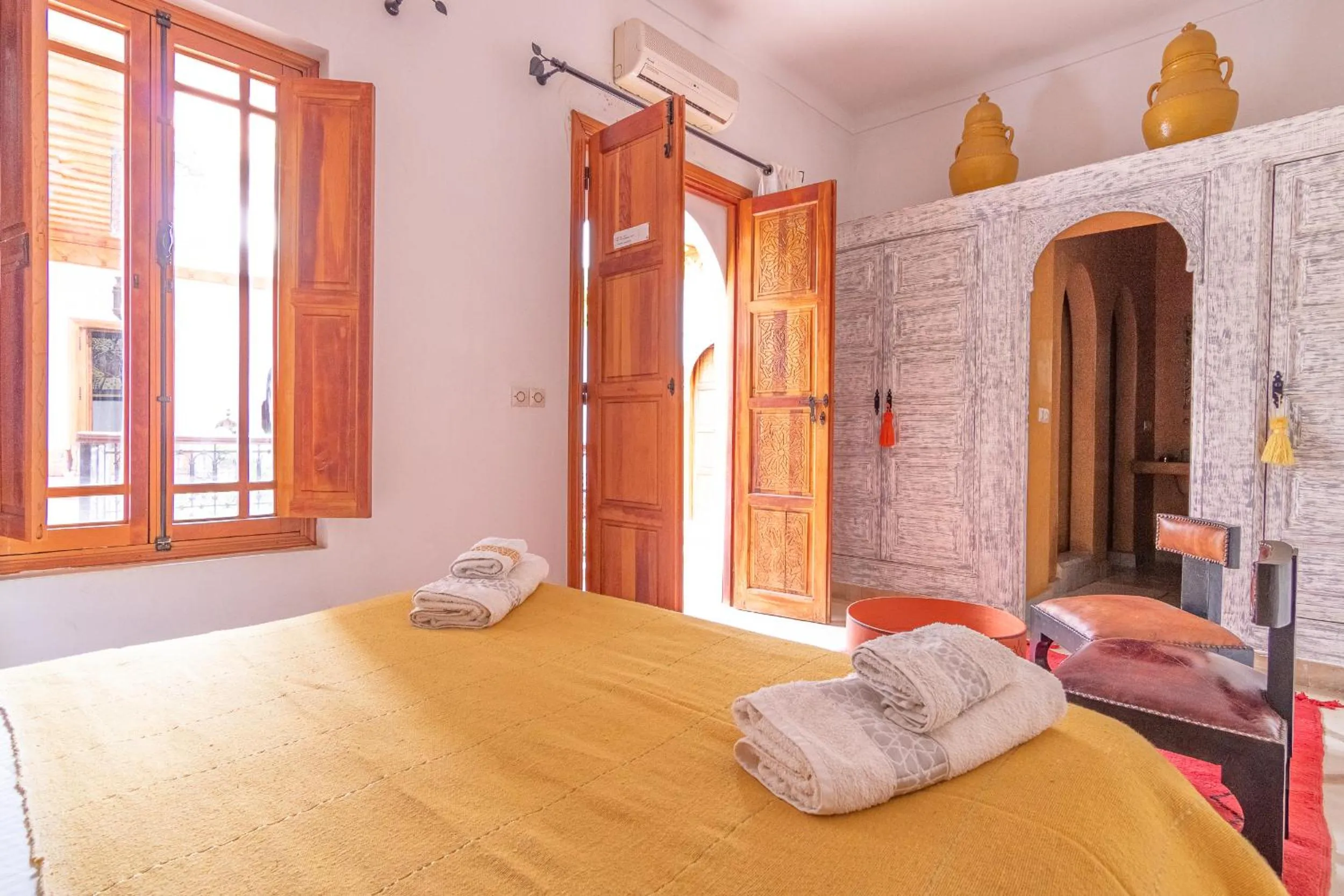 Bed in Riad Dar Kasal