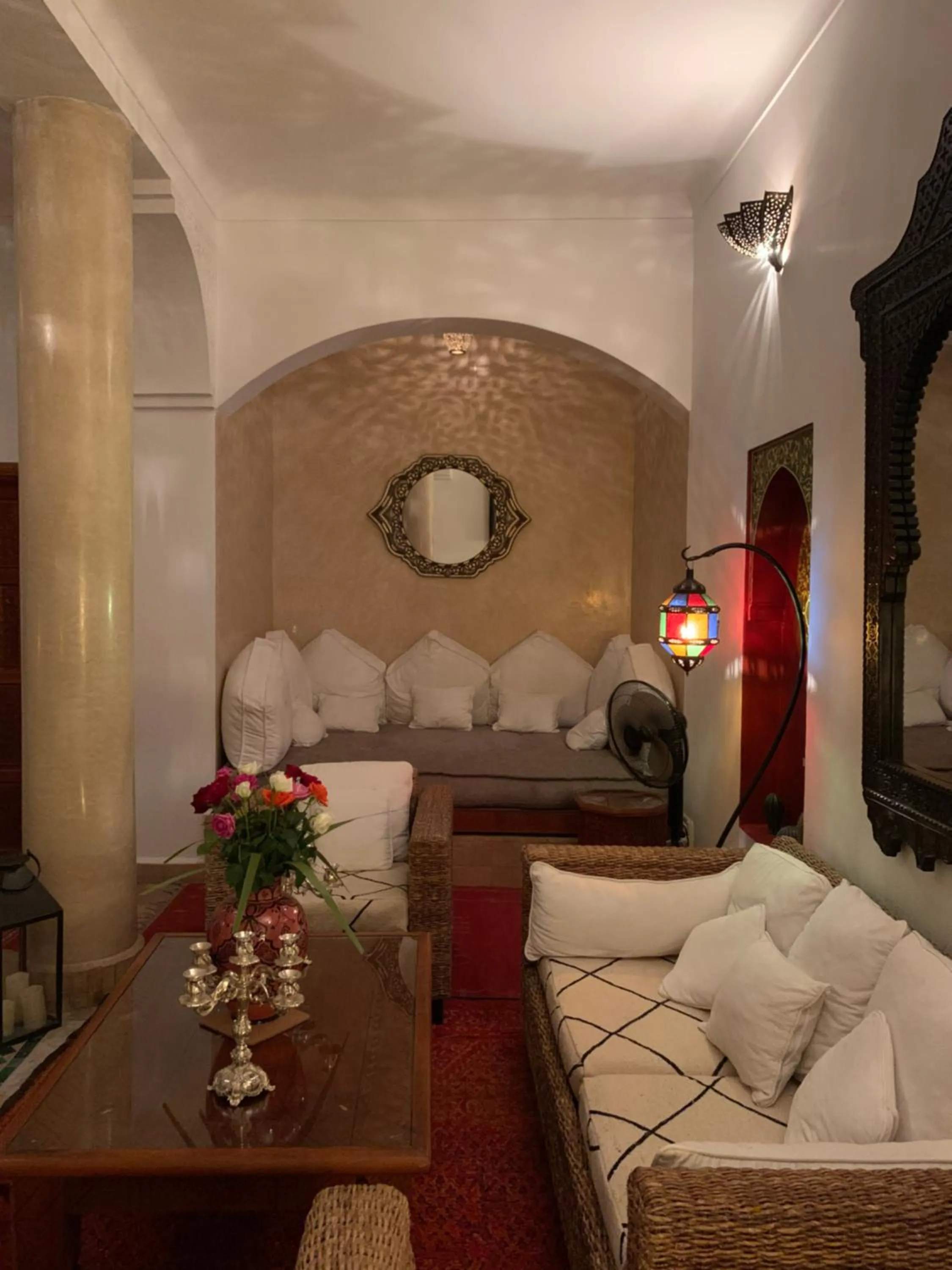 Bed in Riad Dar Kasal