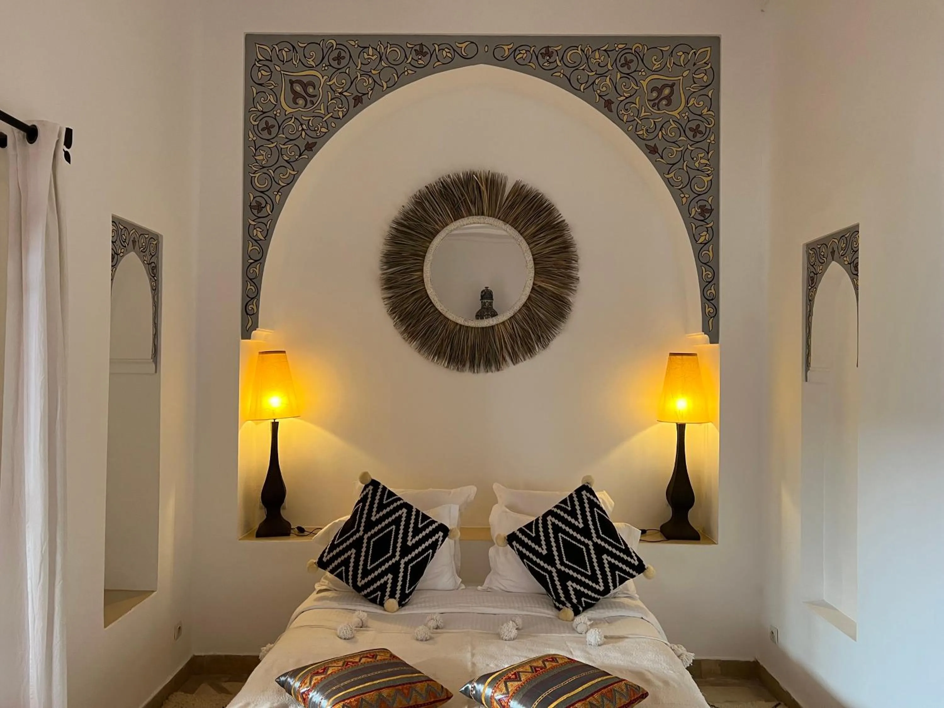 Bed in Riad Dar Kasal