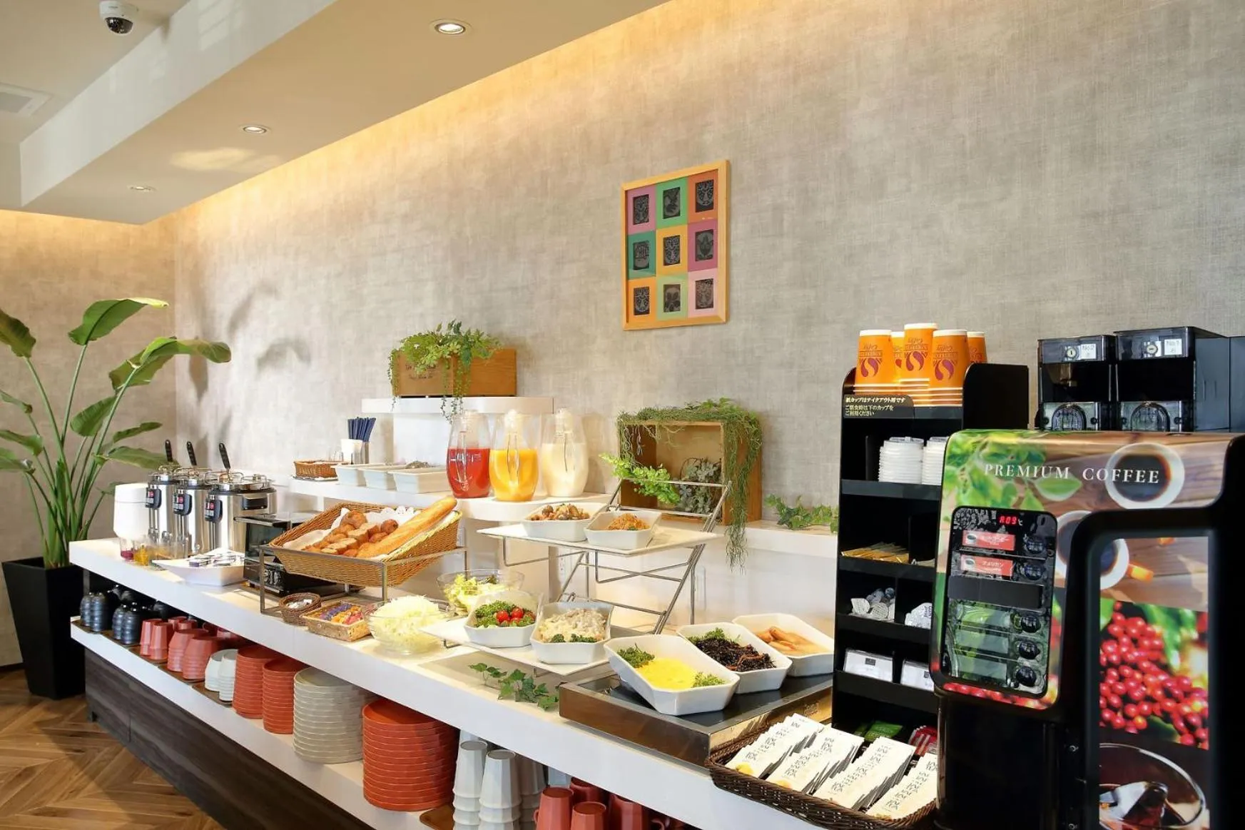 Buffet breakfast in The Celecton Kurume