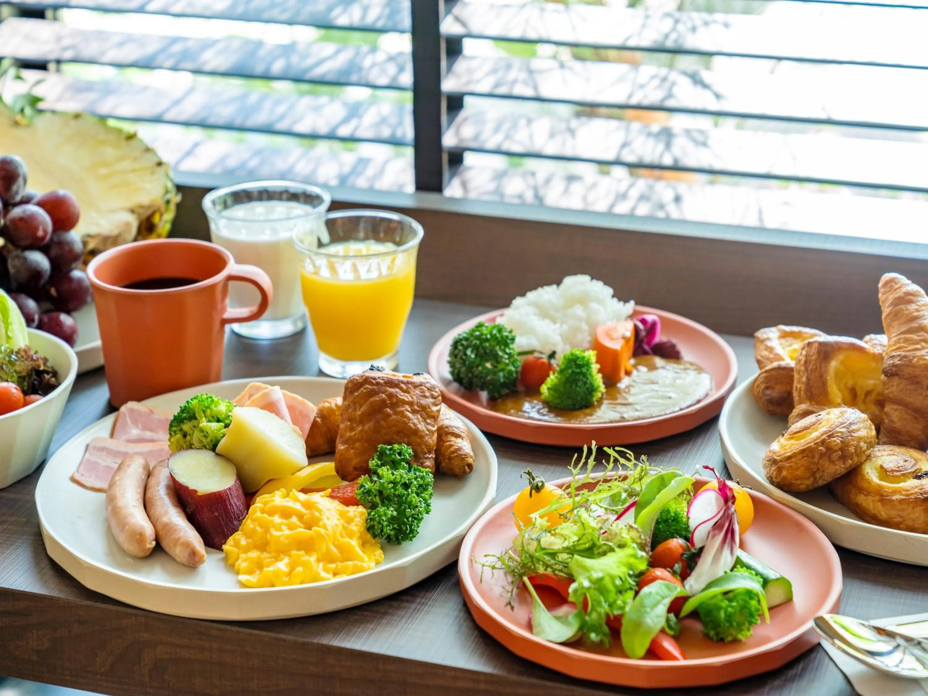Buffet breakfast in The Celecton Kurume