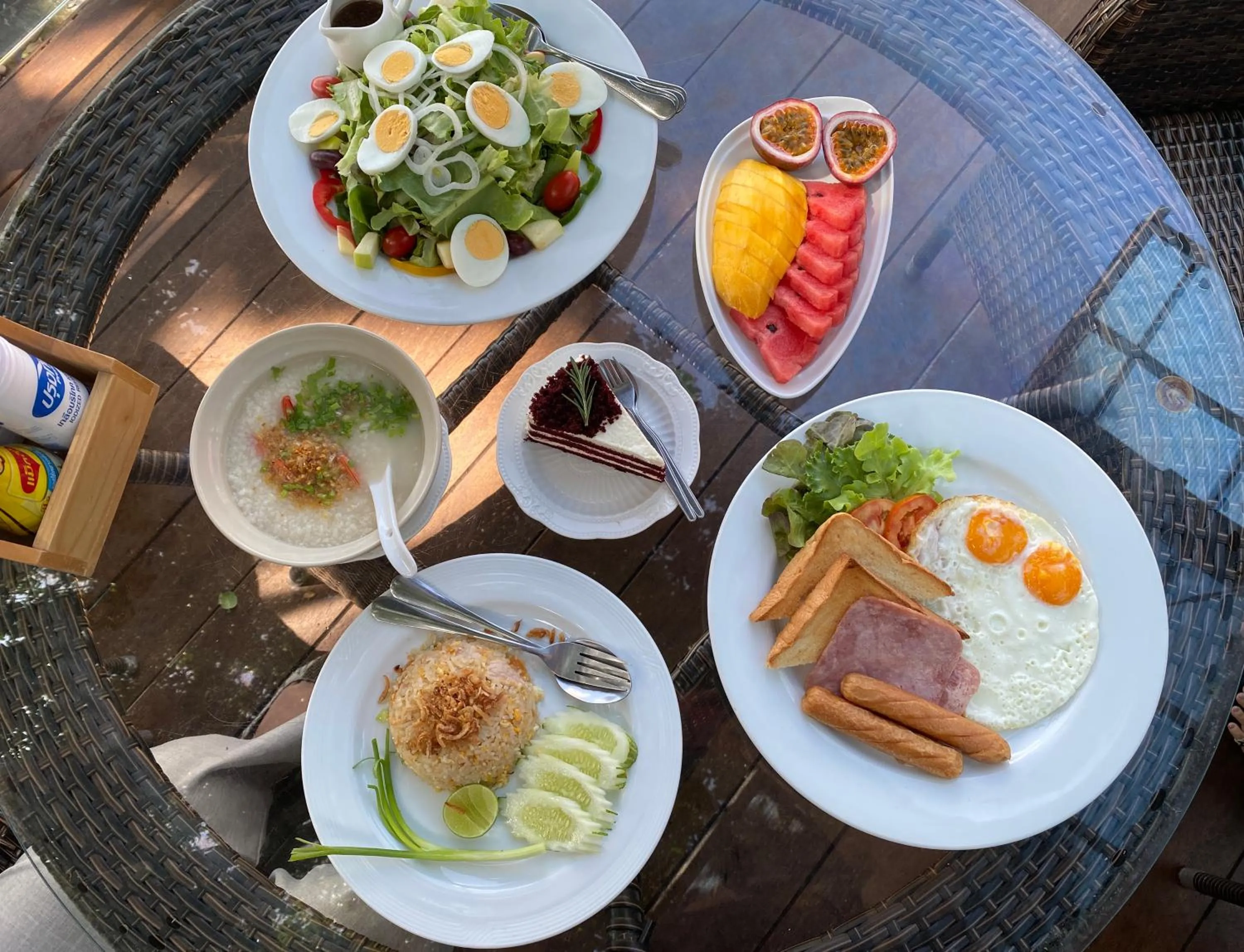 Breakfast in Phuket View Coffee and Resort