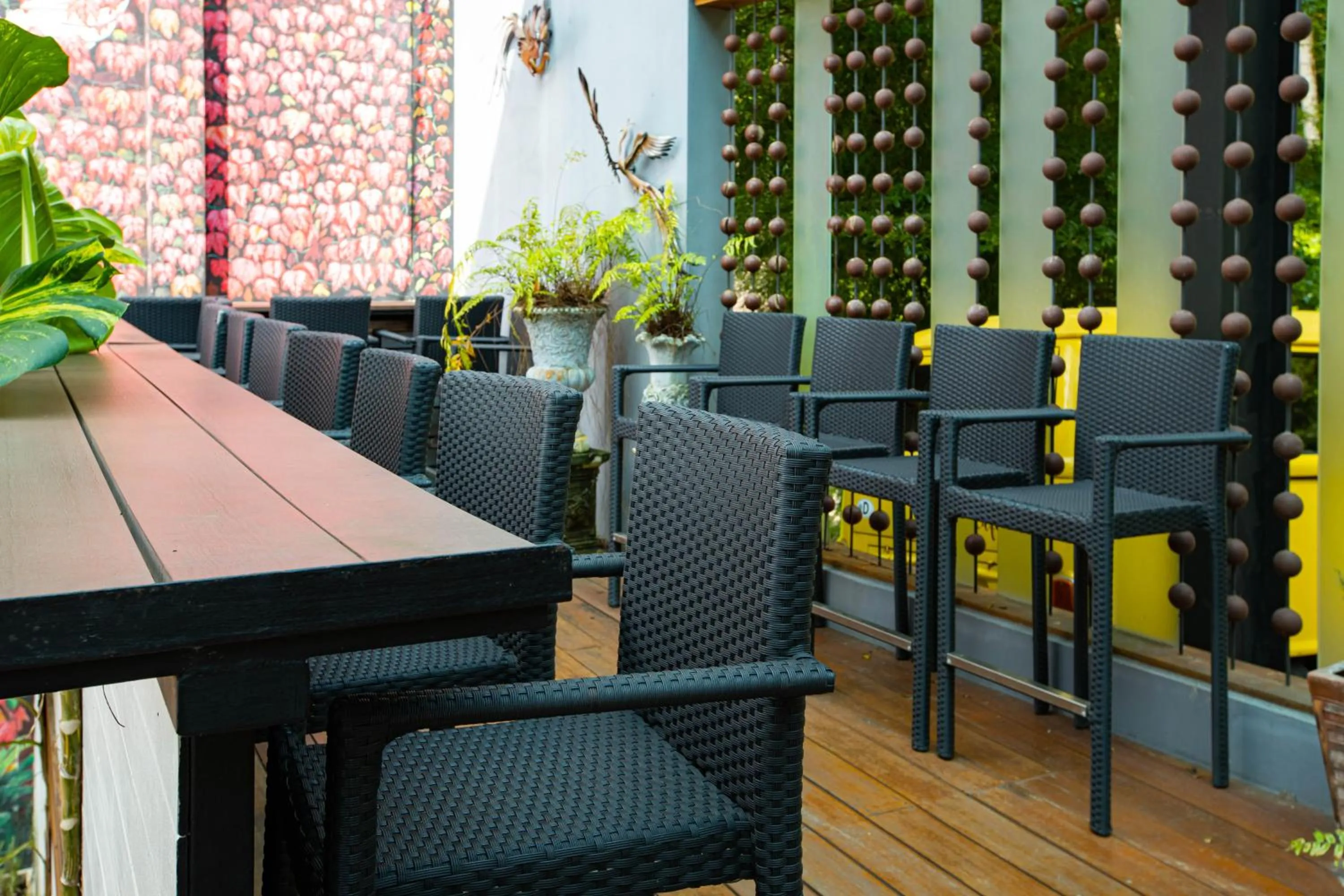 Seating area in Phuket View Coffee and Resort