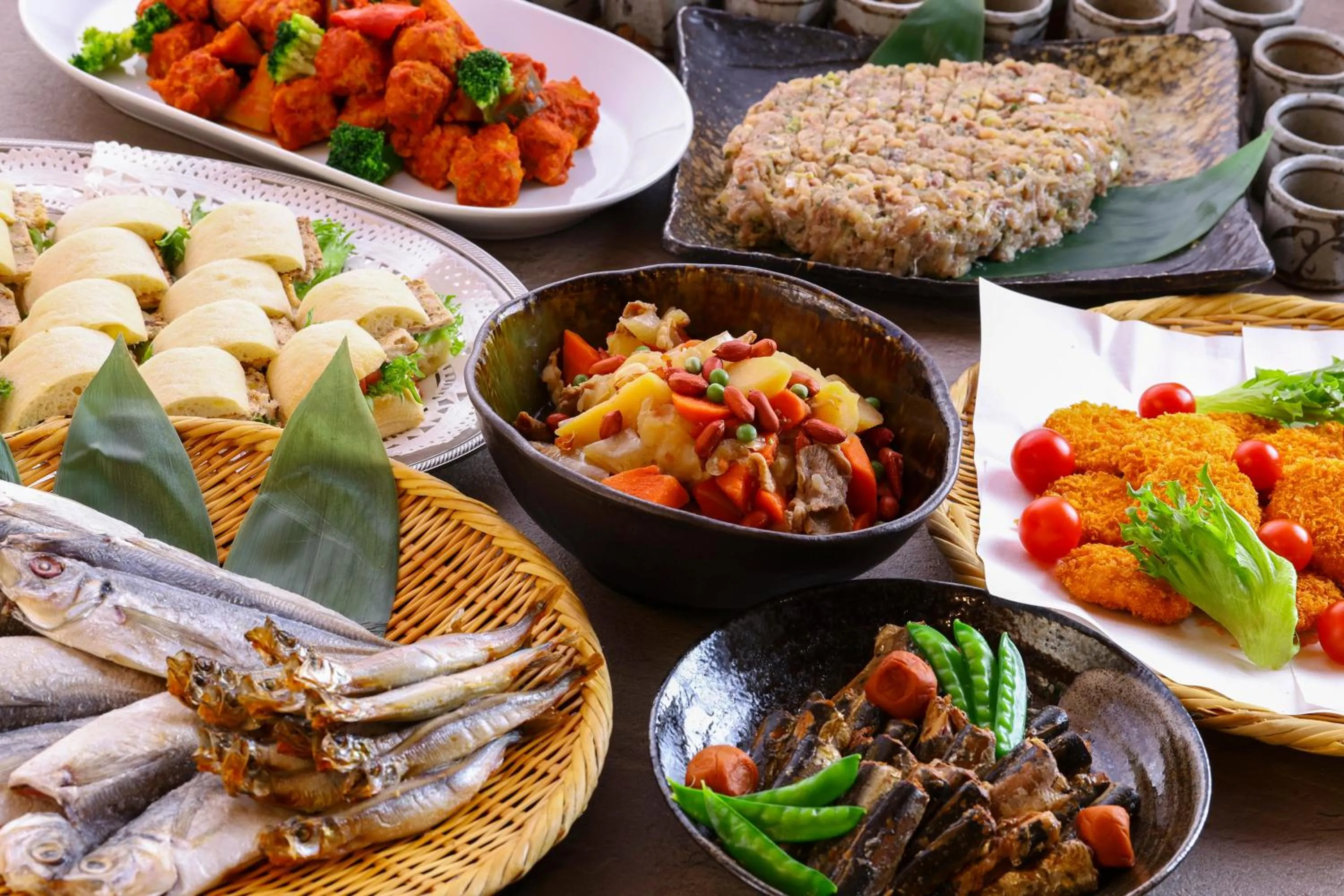 Buffet breakfast in KAMENOI HOTEL Kamogawa