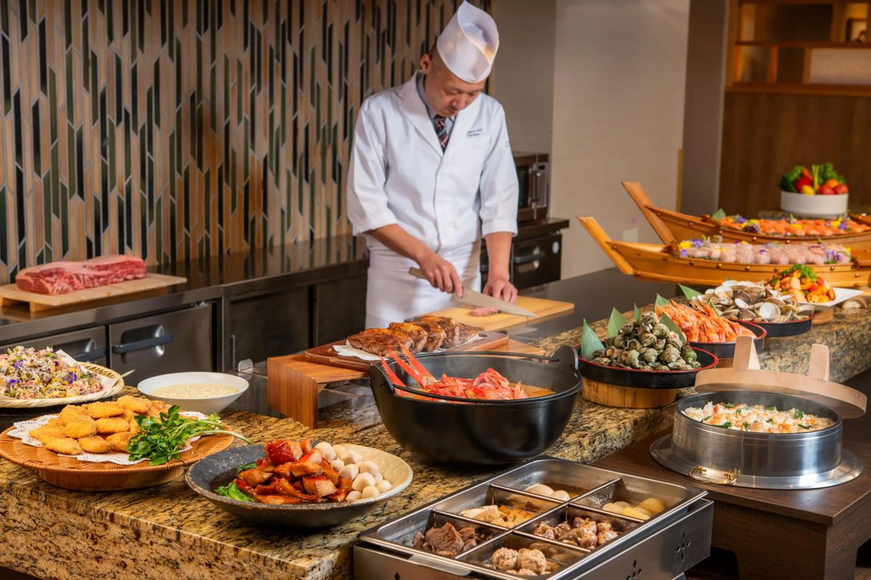 Restaurant/places to eat in KAMENOI HOTEL Kamogawa