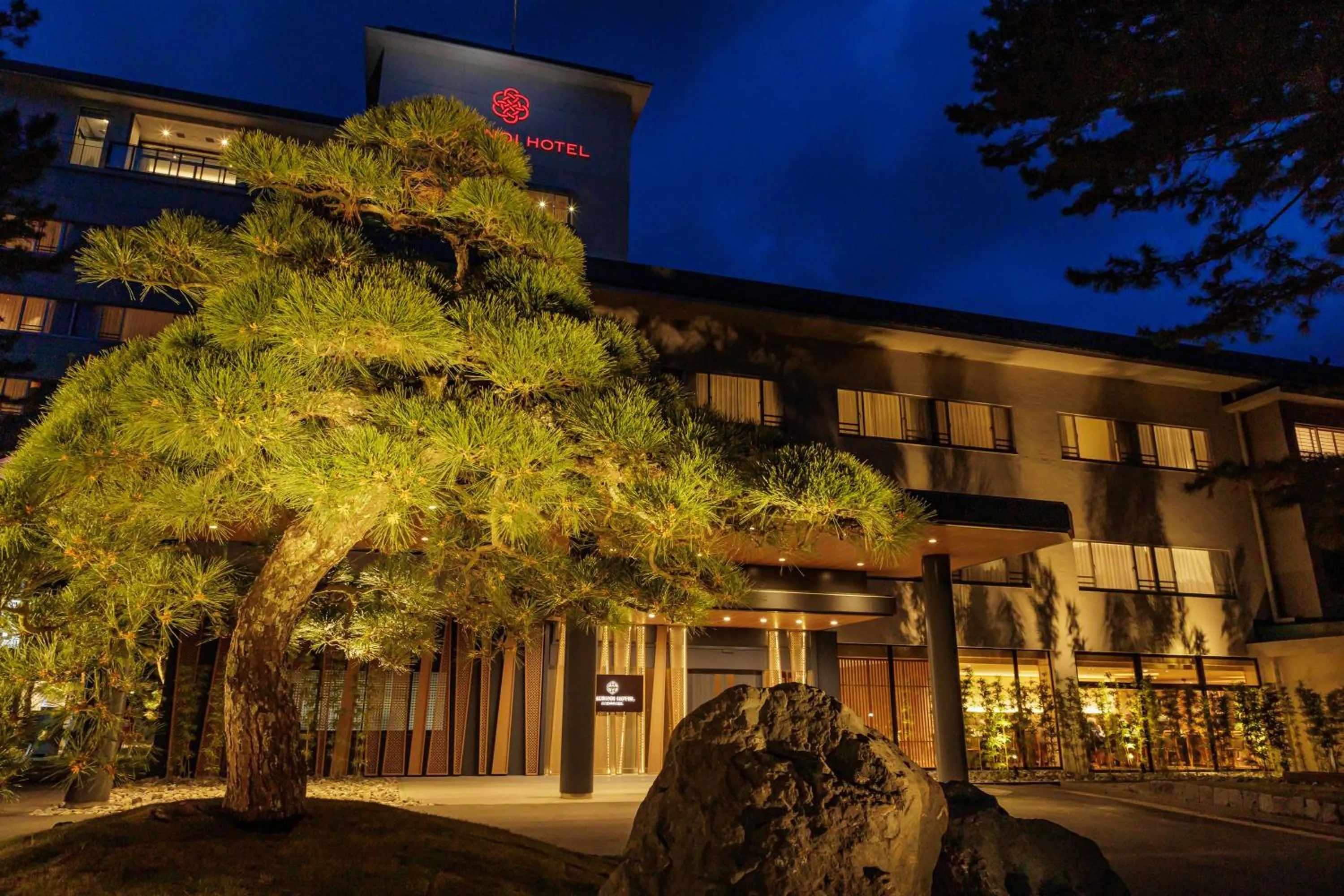 Property building in KAMENOI HOTEL Kamogawa