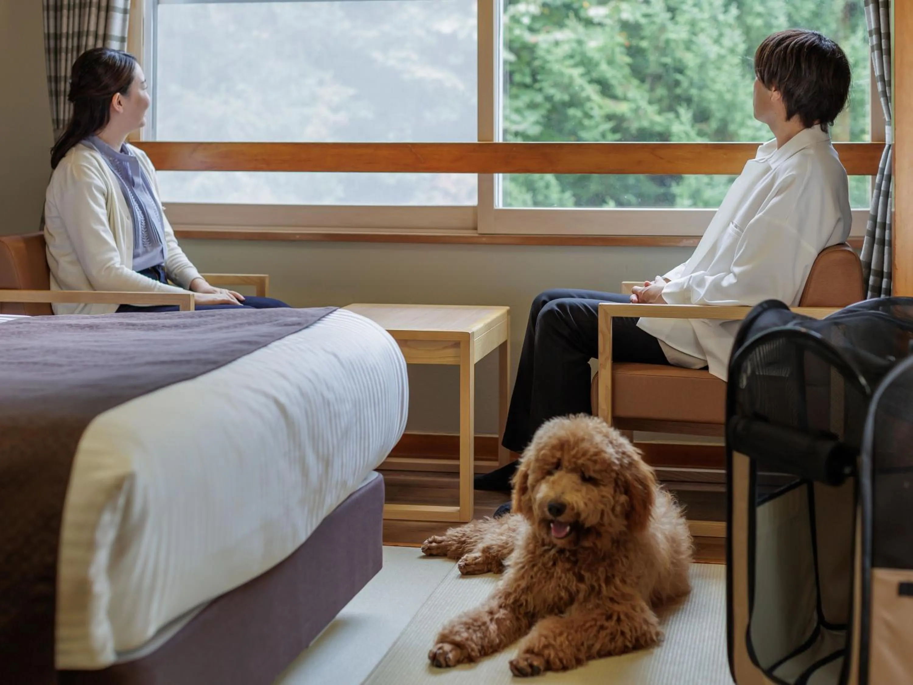 Photo of the whole room in KAMENOI HOTEL SHIOBARA Dog Friendly Hotel