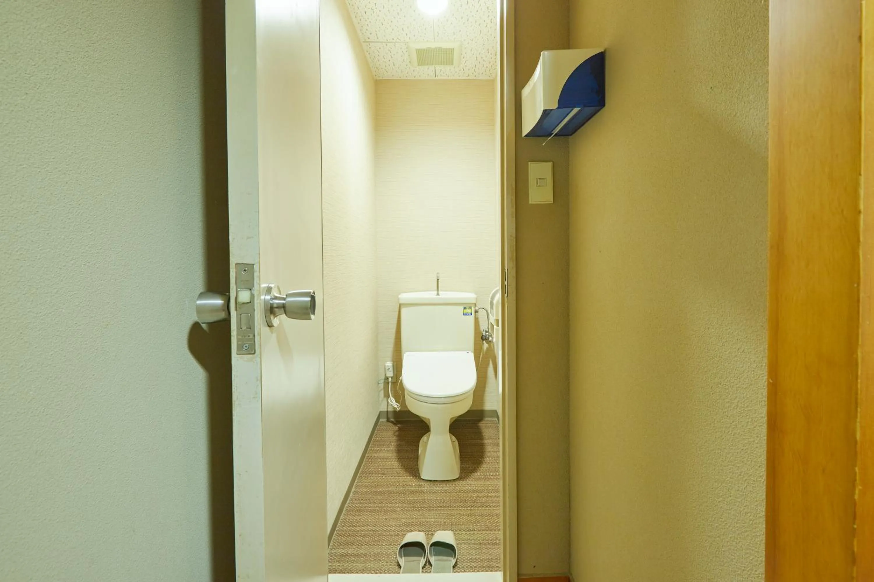 Toilet in KAMENOI HOTEL SHIOBARA Dog Friendly Hotel