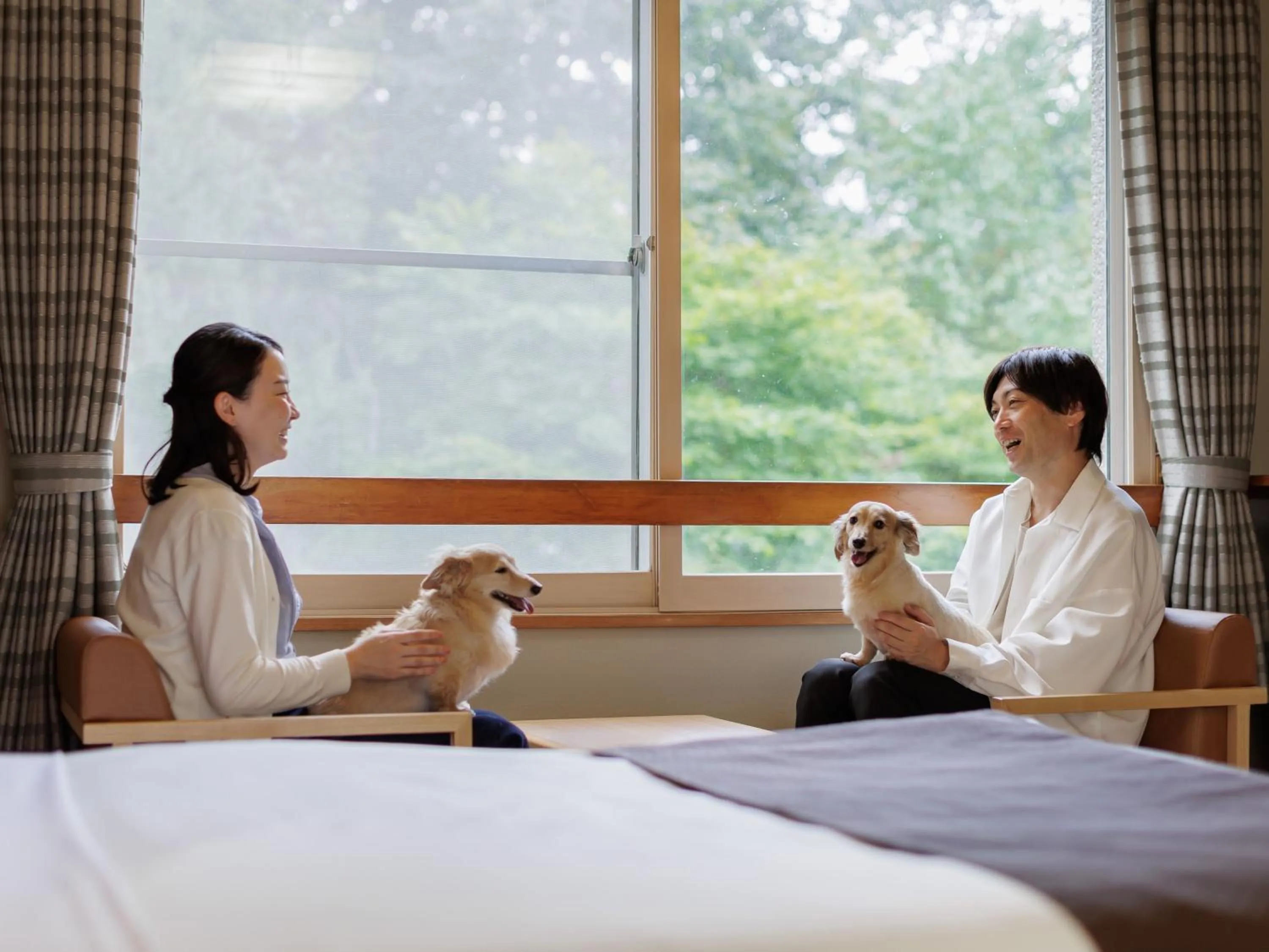 Photo of the whole room in KAMENOI HOTEL SHIOBARA Dog Friendly Hotel