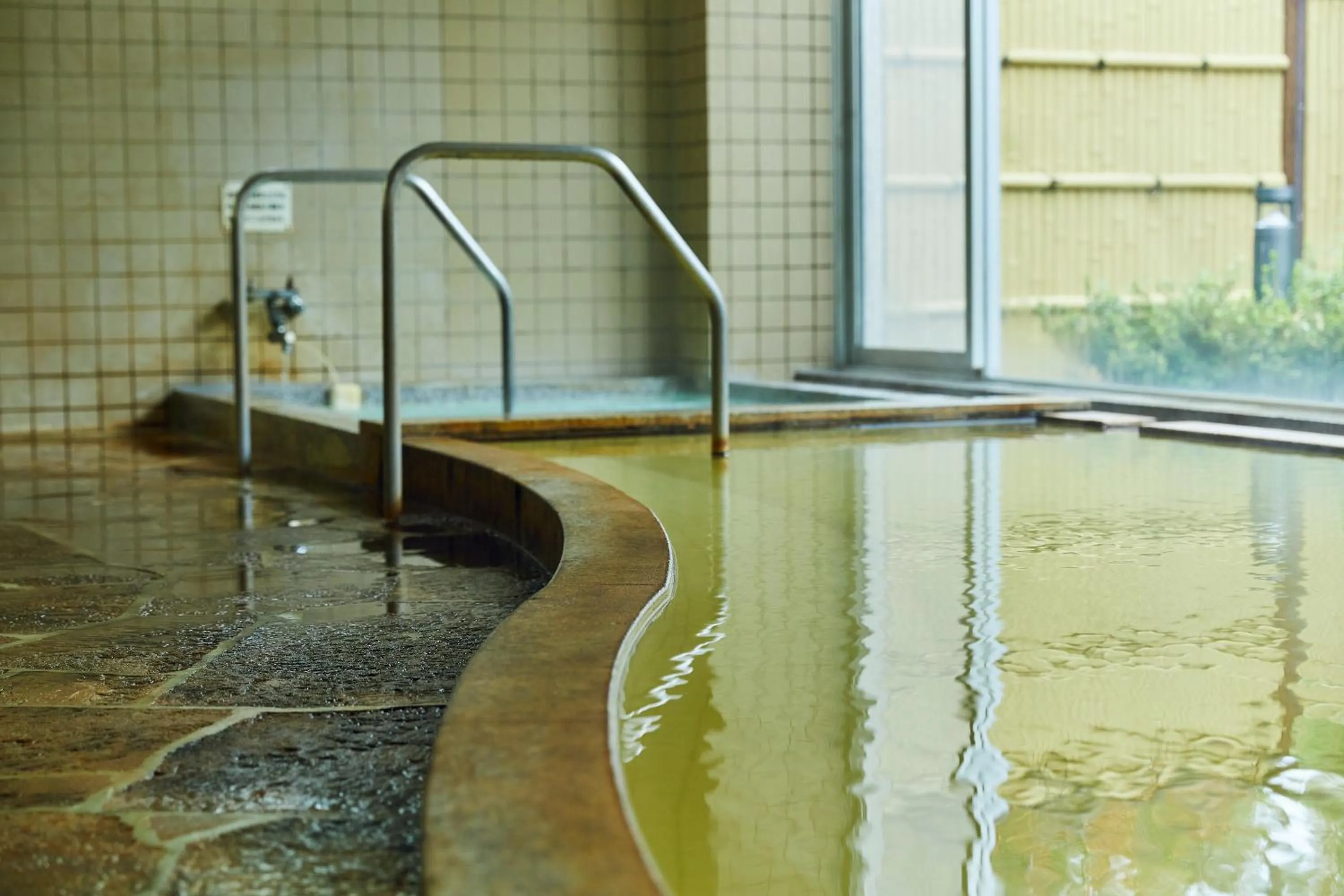 Hot Spring Bath in KAMENOI HOTEL SHIOBARA Dog Friendly Hotel