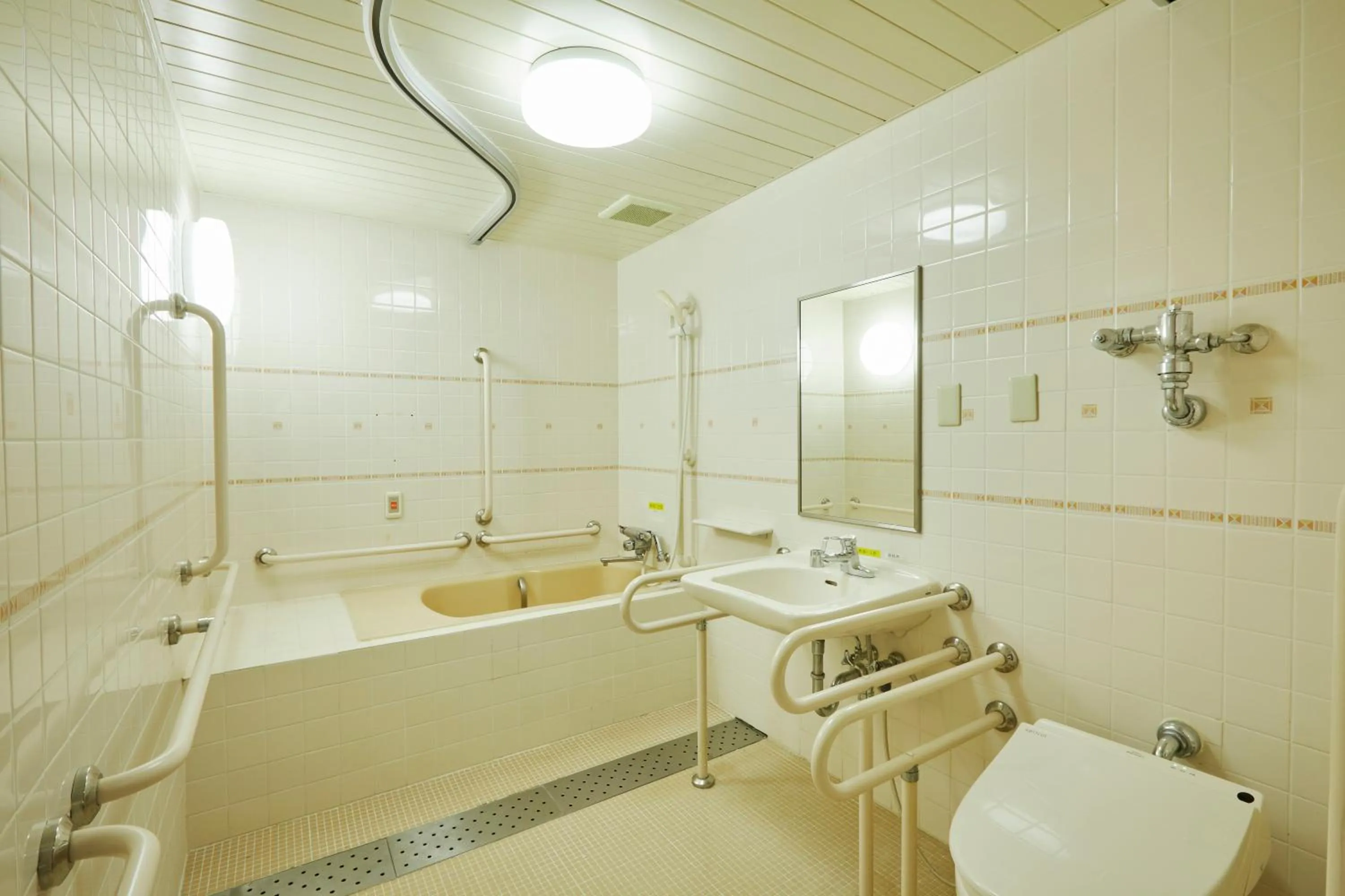 Bathroom in KAMENOI HOTEL SHIOBARA Dog Friendly Hotel