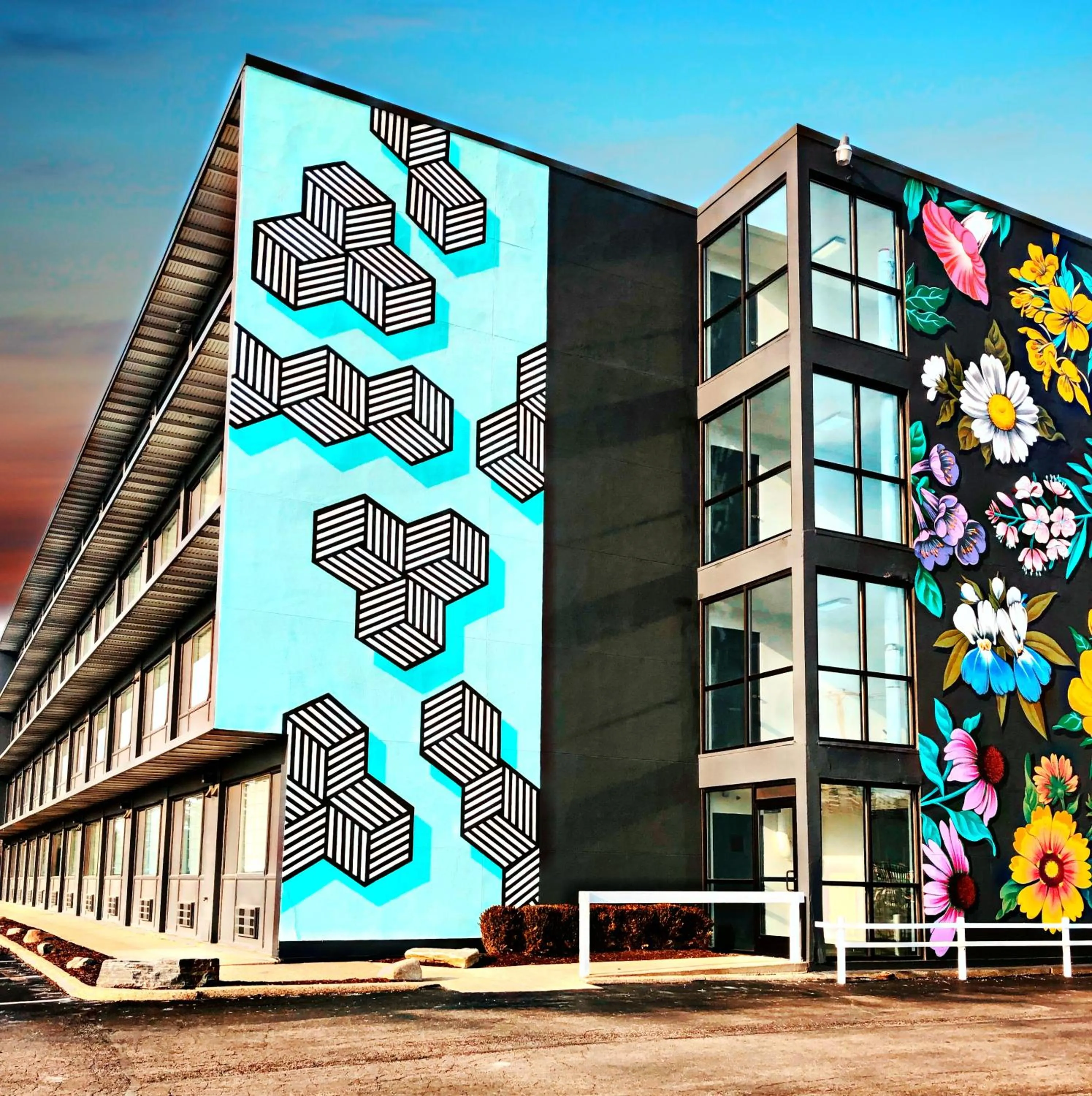 Property building in Trumbull and Porter - Detroit Downtown