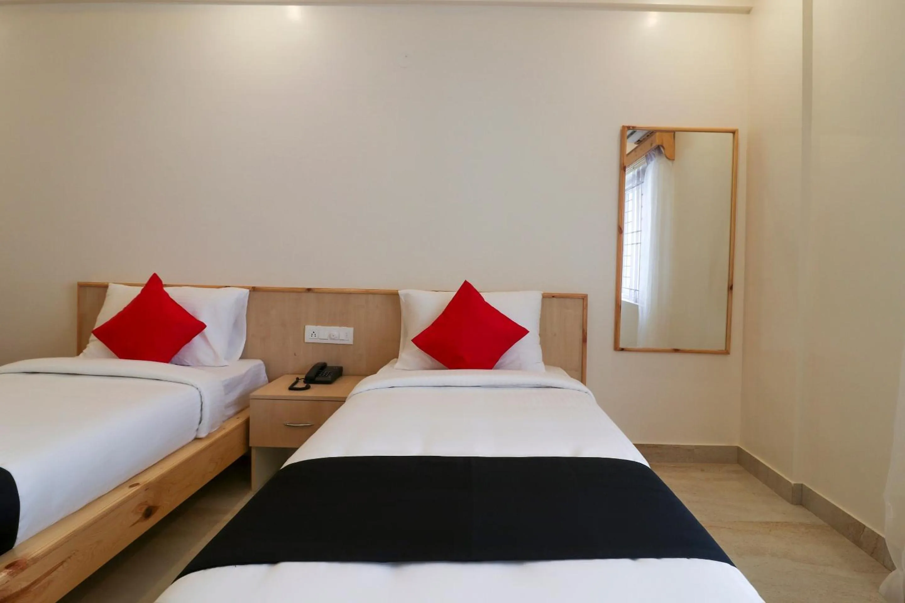 Bedroom, Bed in Super Collection O Prime Residency