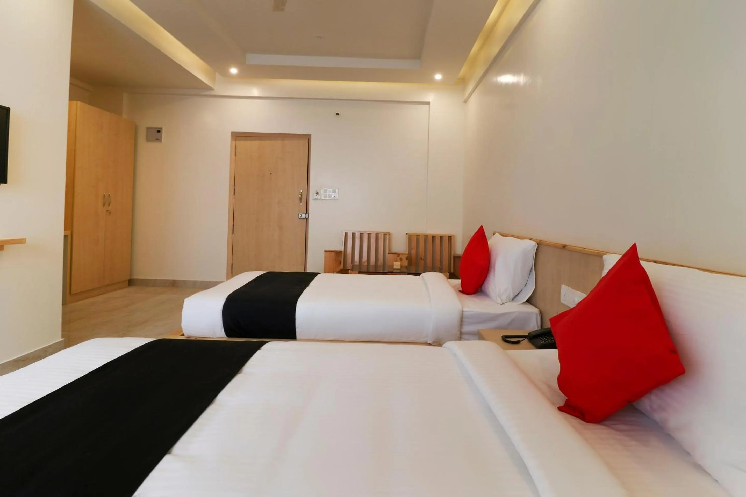 Bedroom, Bed in Super Collection O Prime Residency