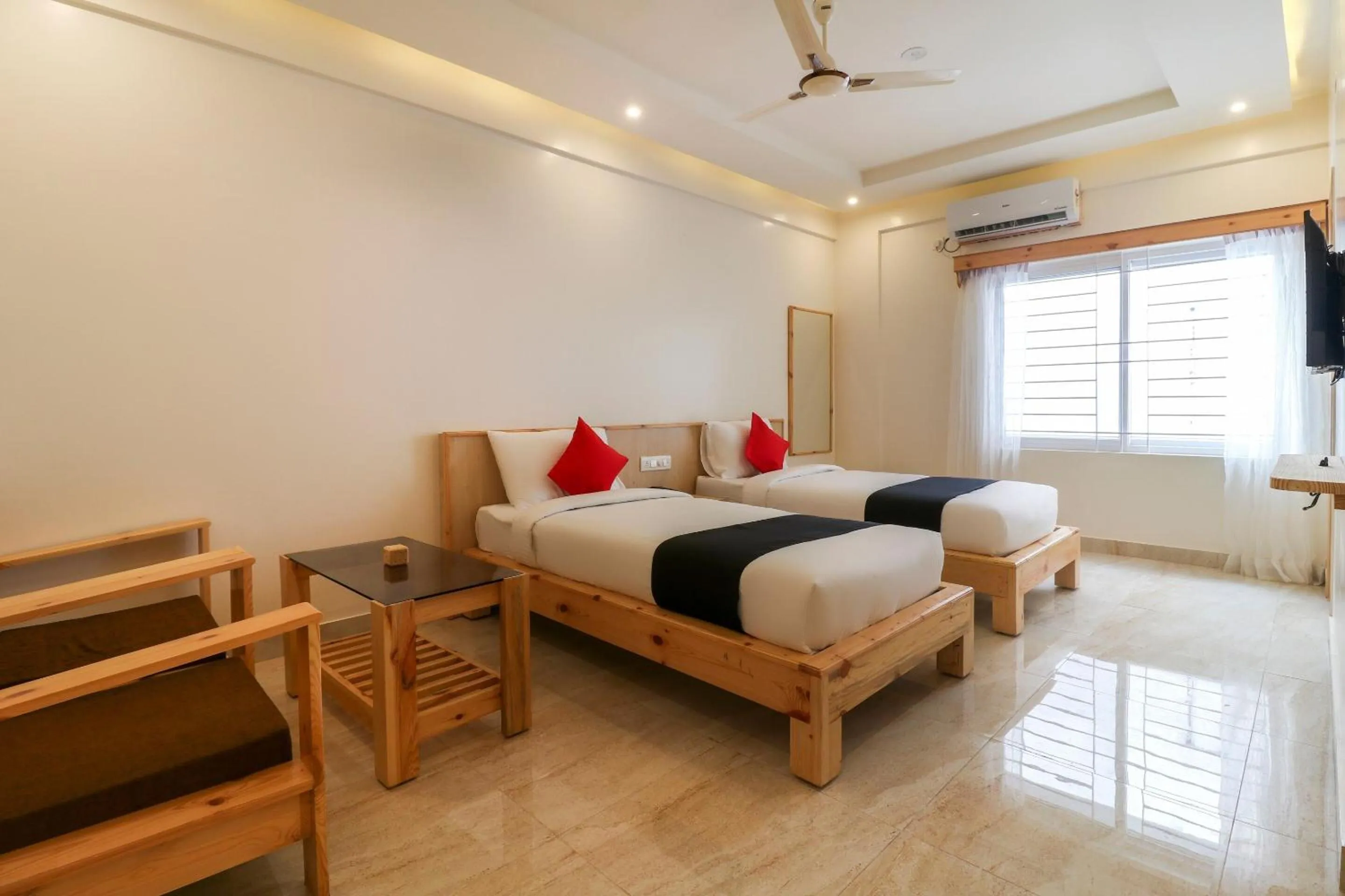 Bedroom, Bed in Super Collection O Prime Residency