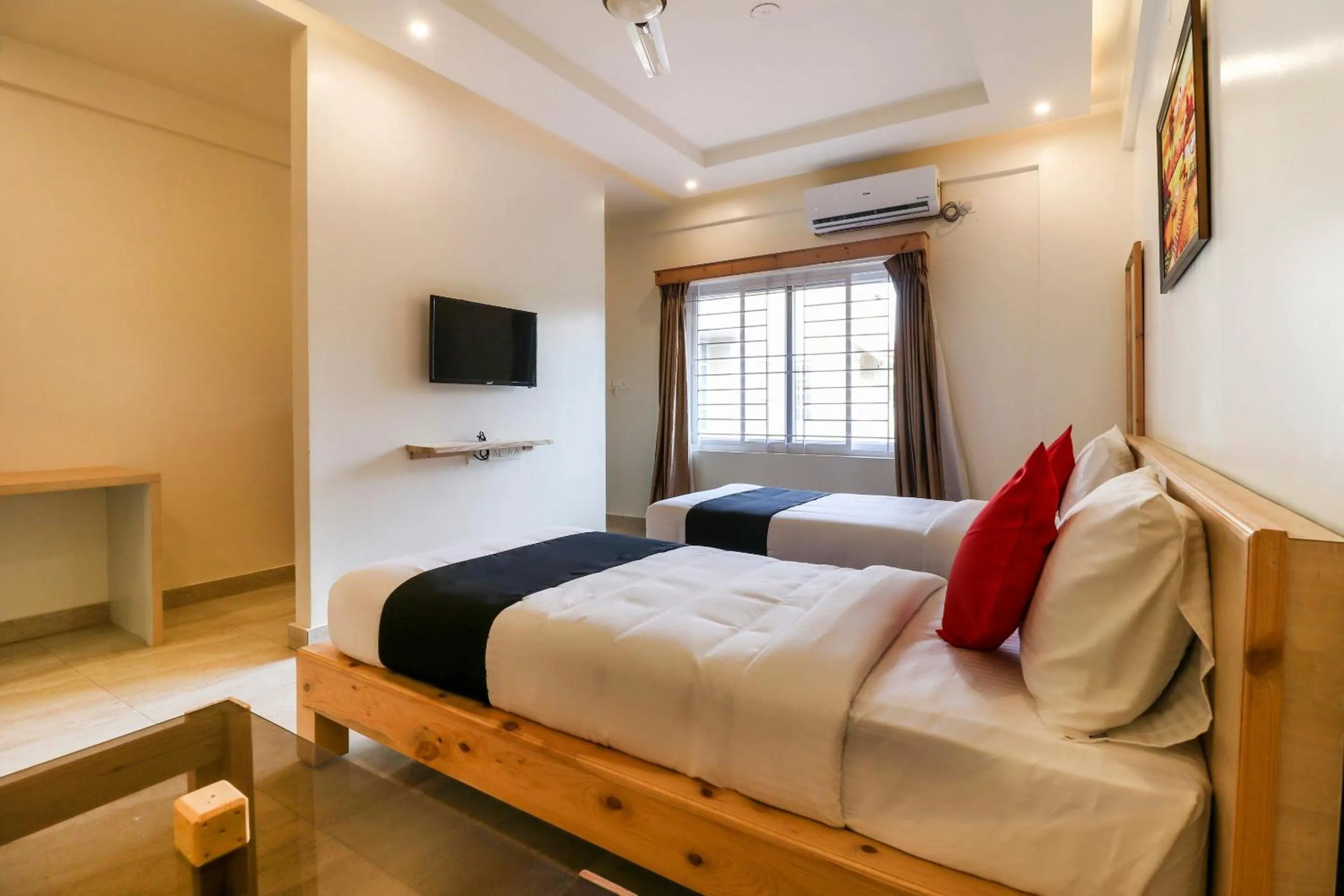 Bedroom, Bed in Super Collection O Prime Residency
