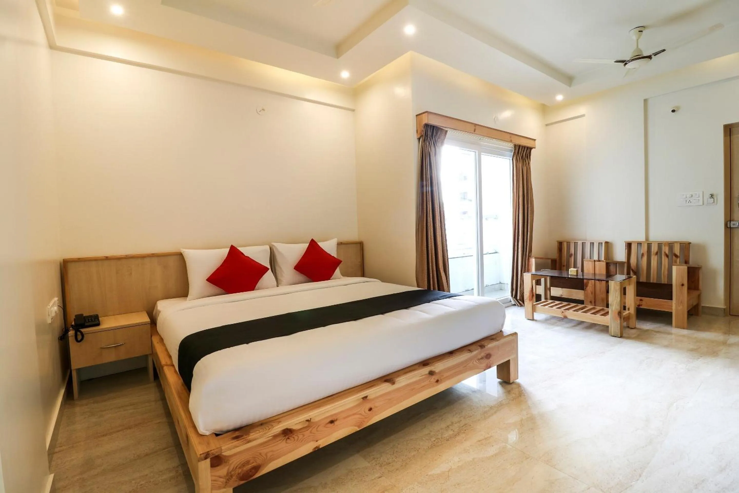 Bedroom, Bed in Super Collection O Prime Residency