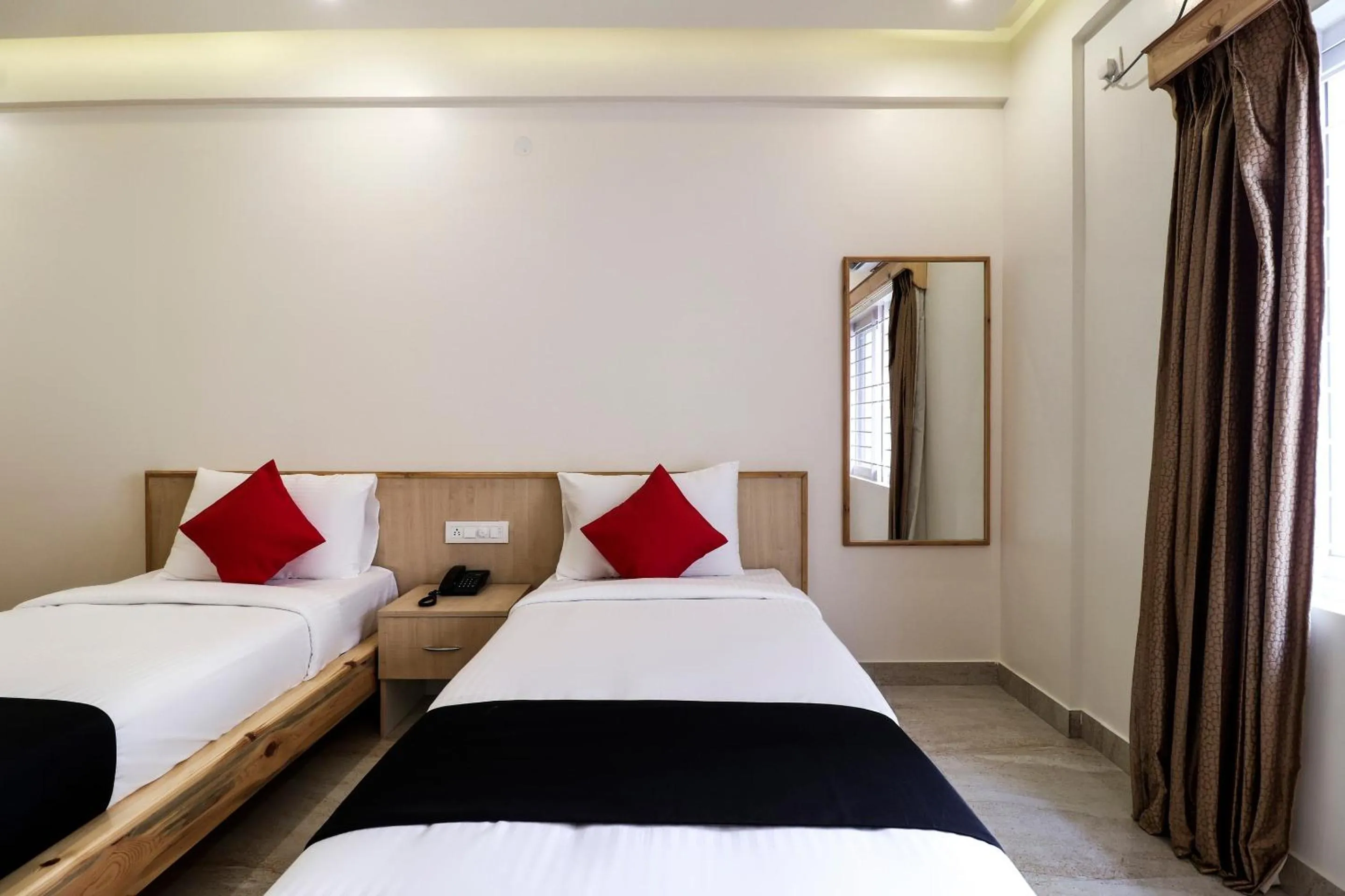 Bedroom, Bed in Super Collection O Prime Residency