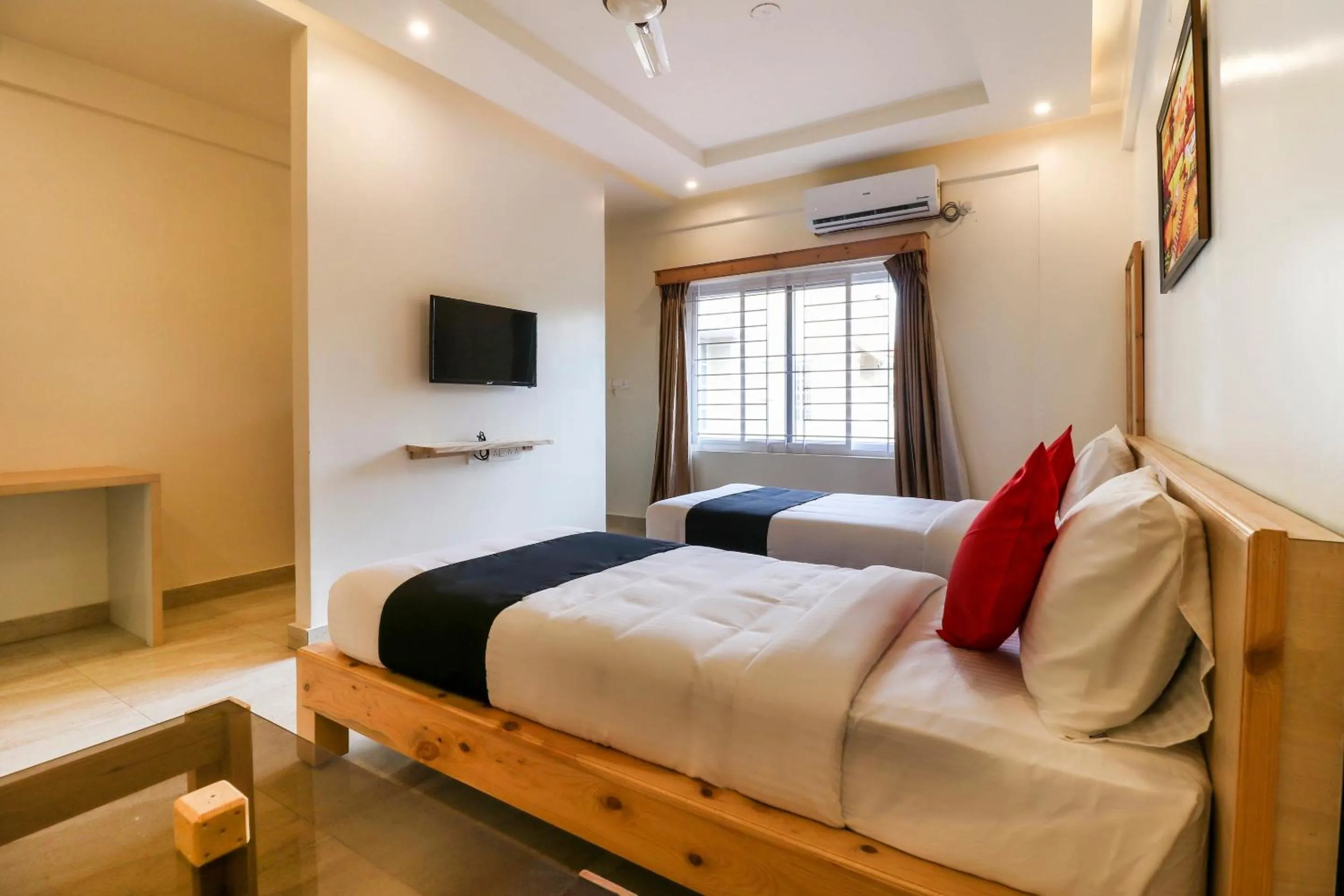 Bedroom, Bed in Super Collection O Prime Residency