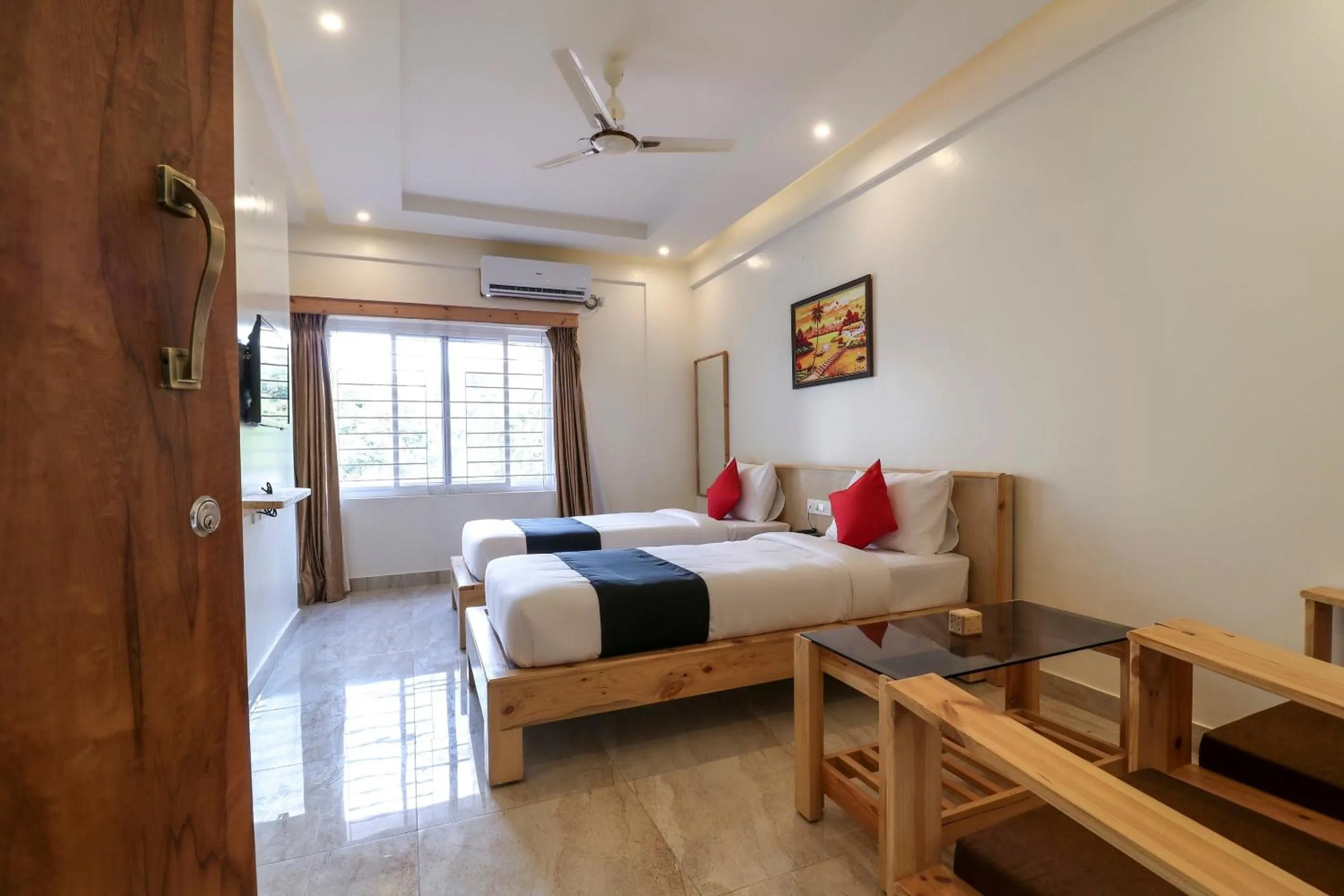Bedroom, Bed in Super Collection O Prime Residency