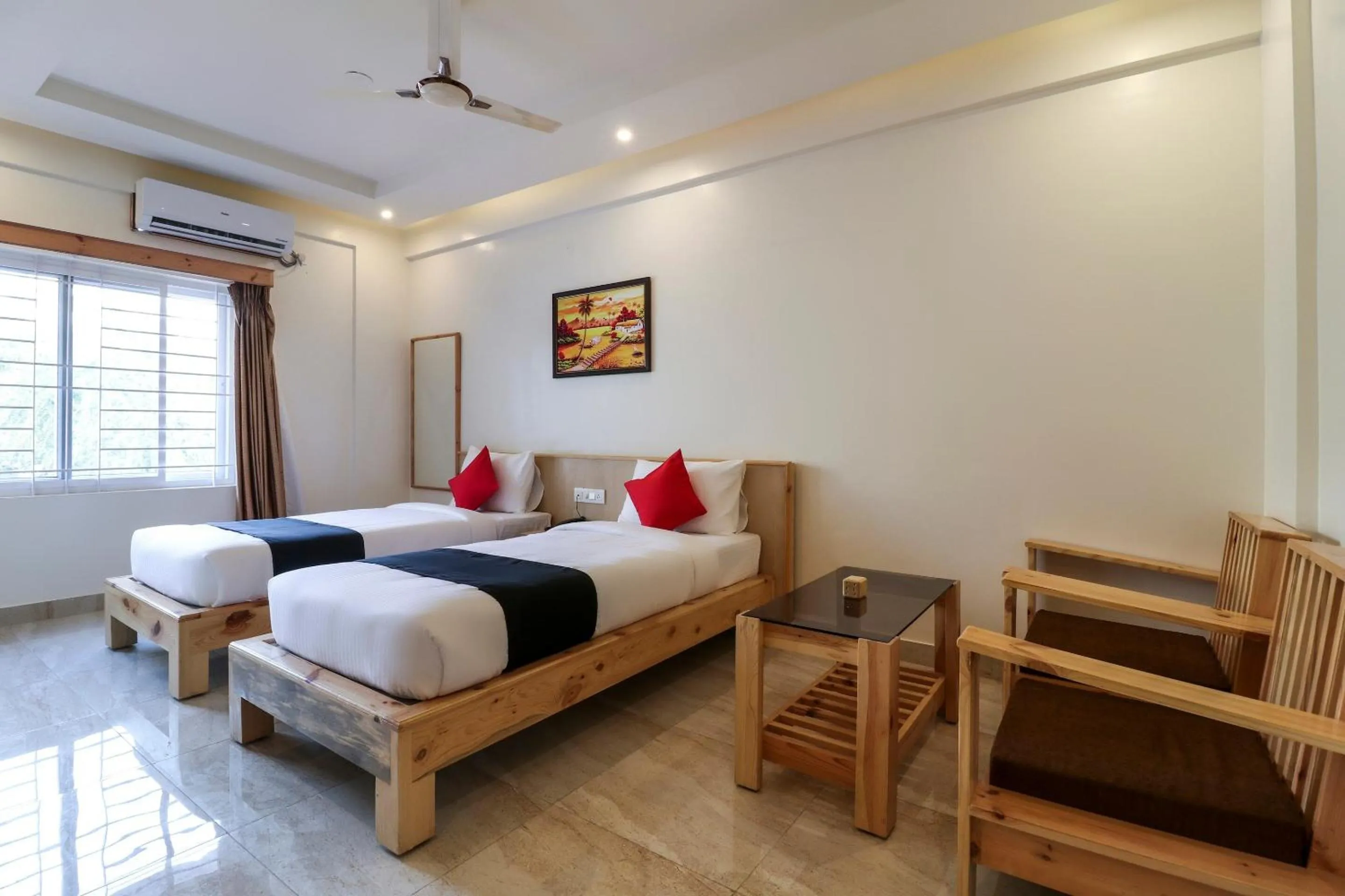 Bedroom, Bed in Super Collection O Prime Residency