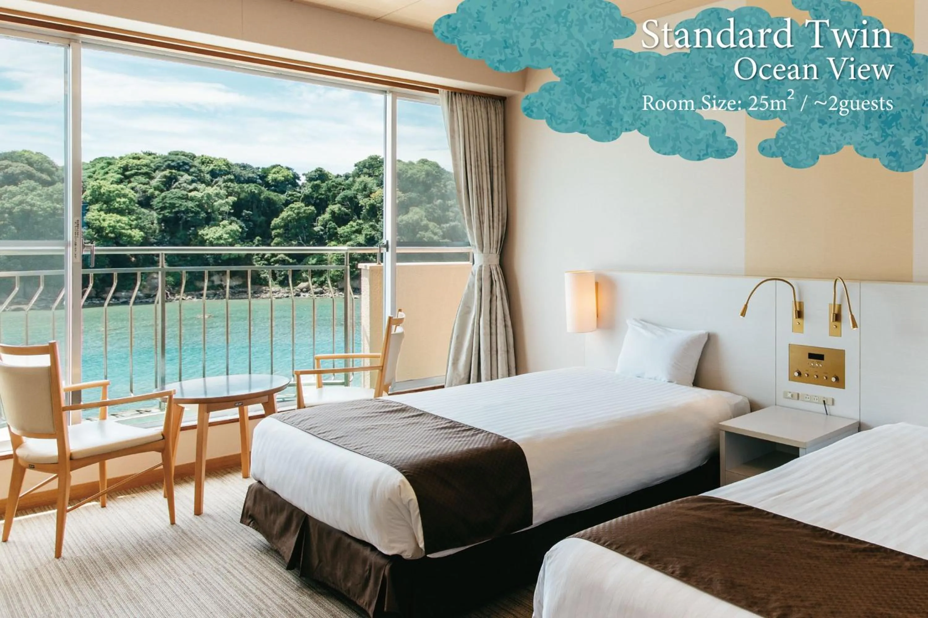 Photo of the whole room, Bed in KAMENOI HOTEL Kii-Tanabe