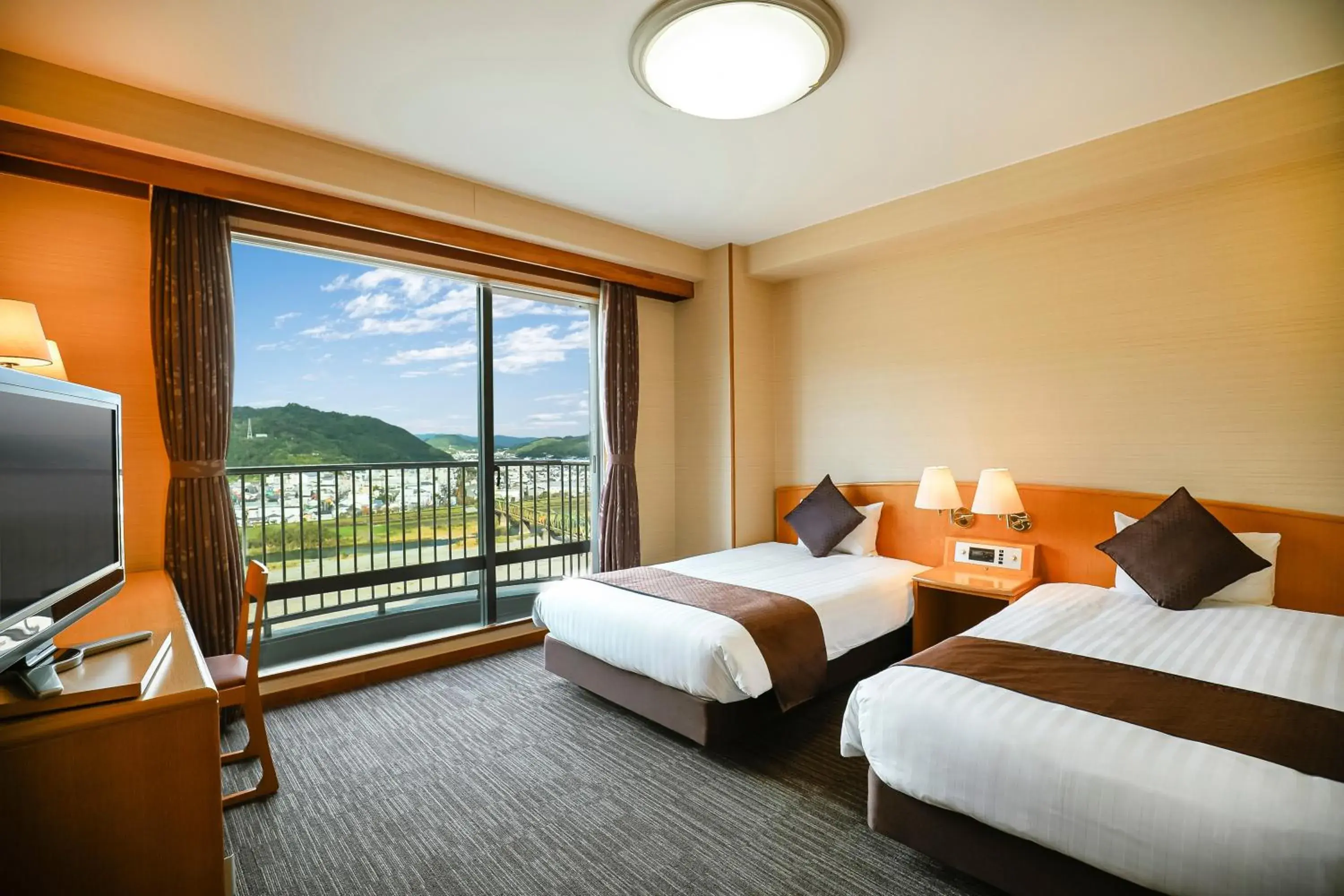 Superior Twin (With Private Bath) - single occupancy in Kanpo no Yado Ino Superior Twin (With Private Bath) - single occupancy in Kanpo no Yado Ino