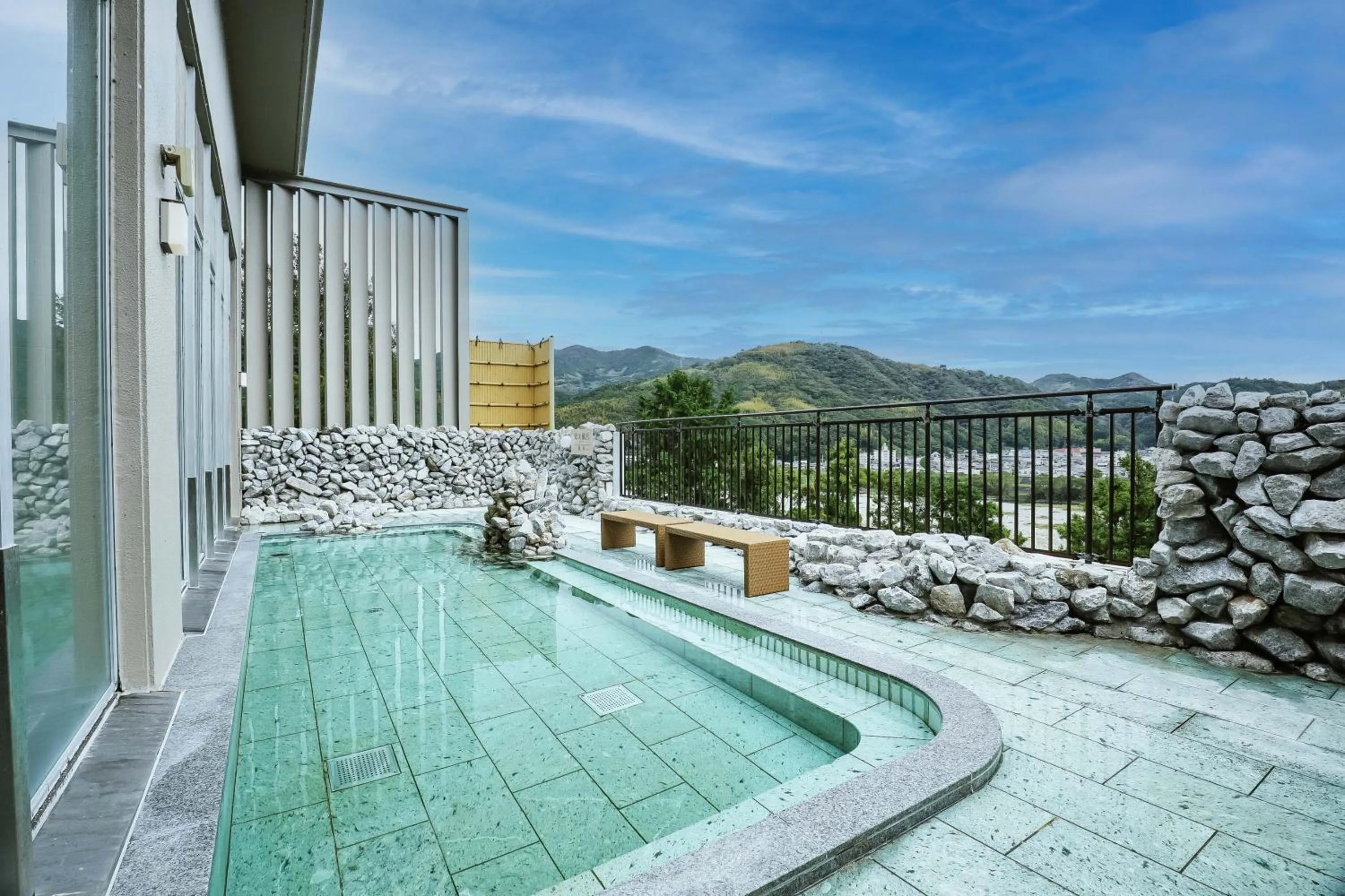 Hot Spring Bath in KAMENOI HOTEL Kochi