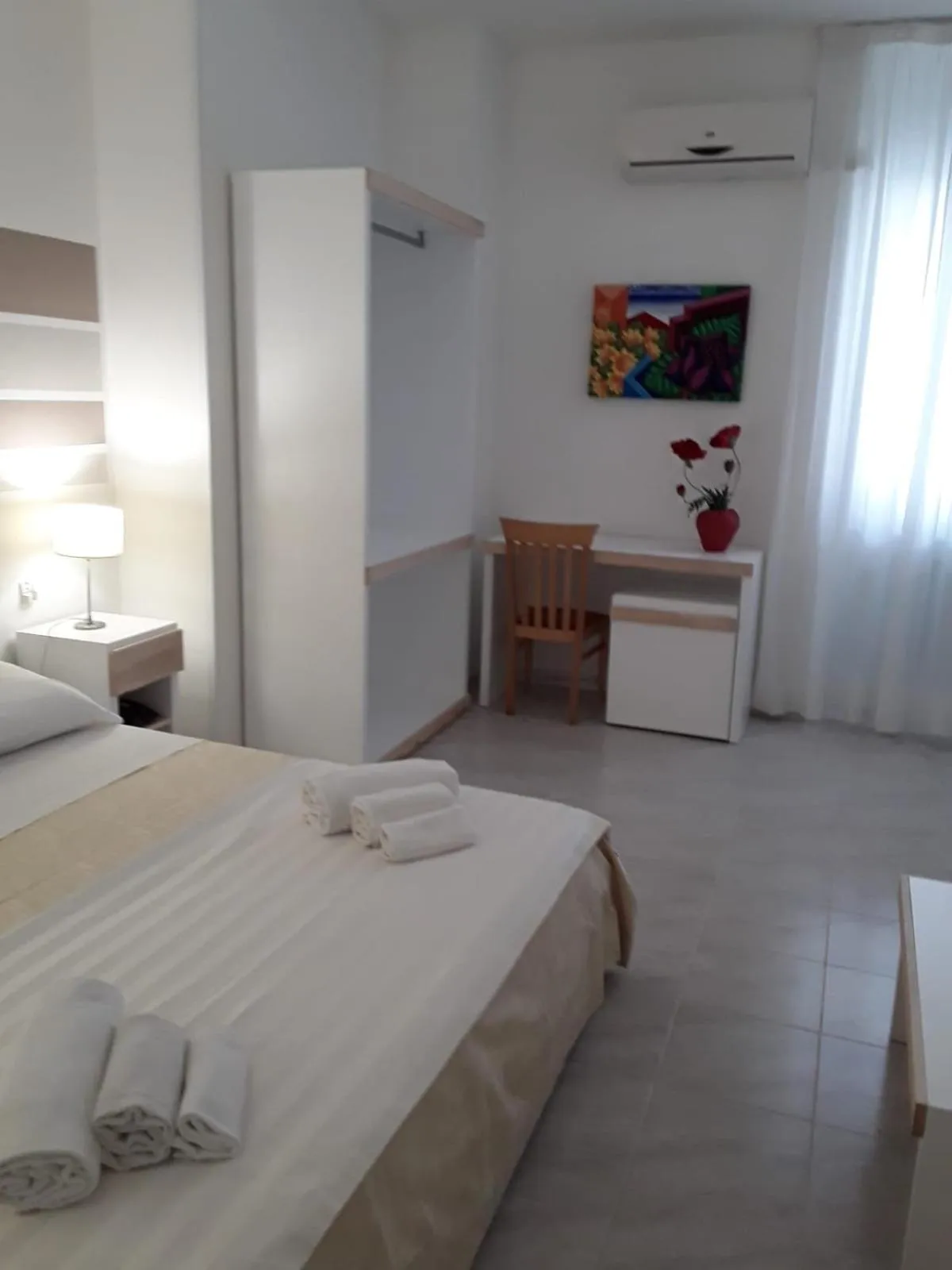 Bed in Porto Cesareo Hotel