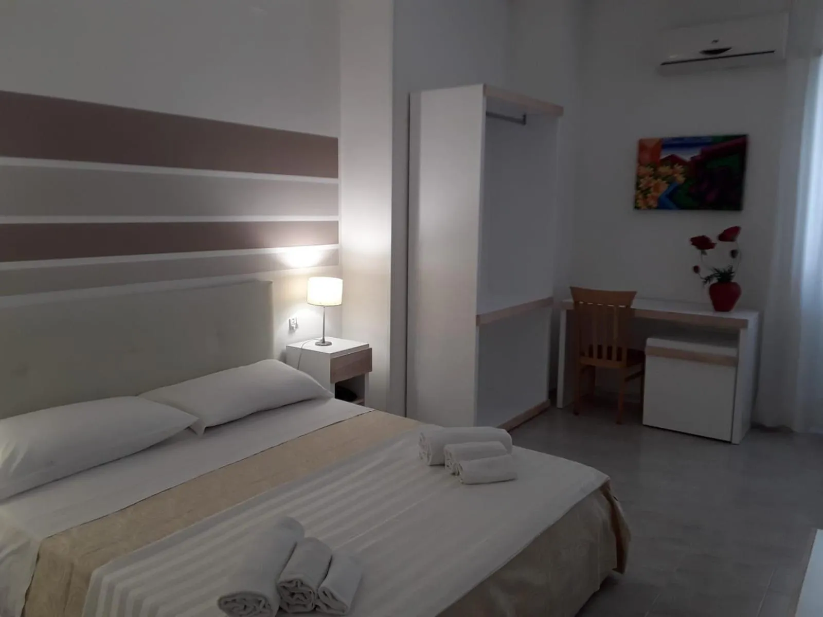 Bed in Porto Cesareo Hotel