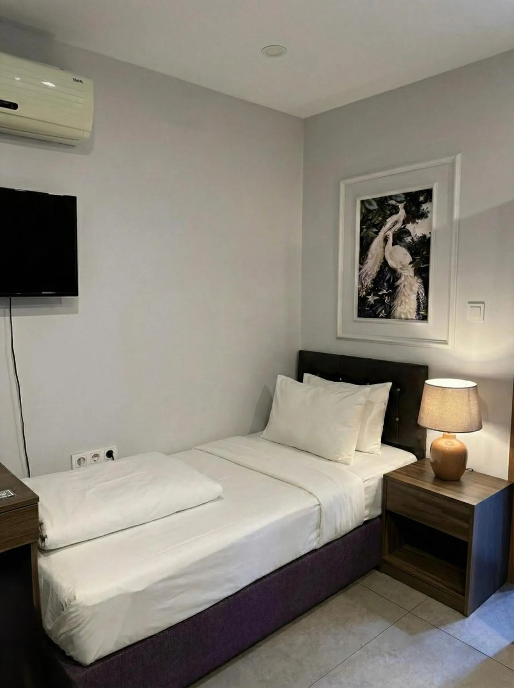 Bed in İstanbul Terrace Hotel