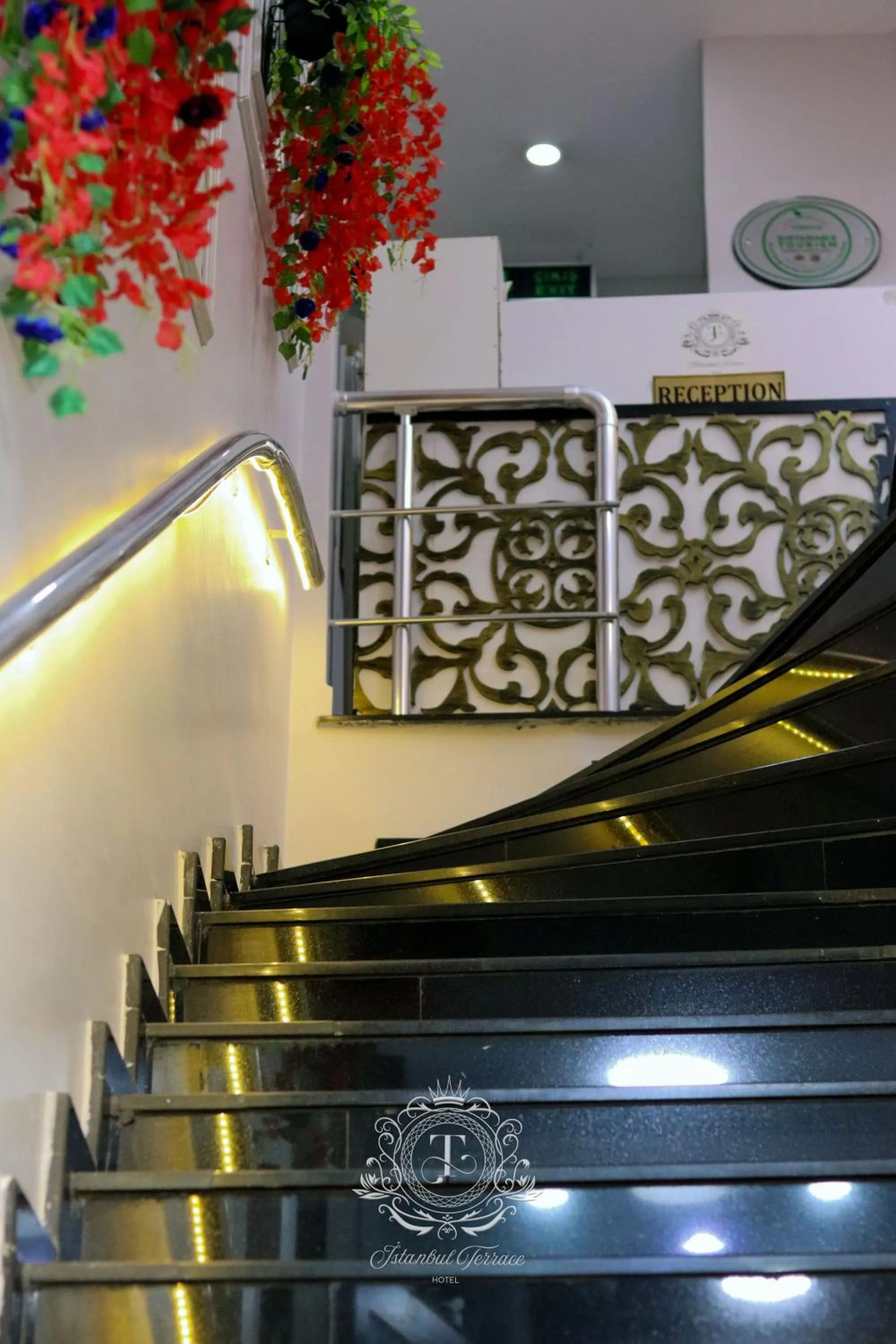 Lobby or reception in İstanbul Terrace Hotel