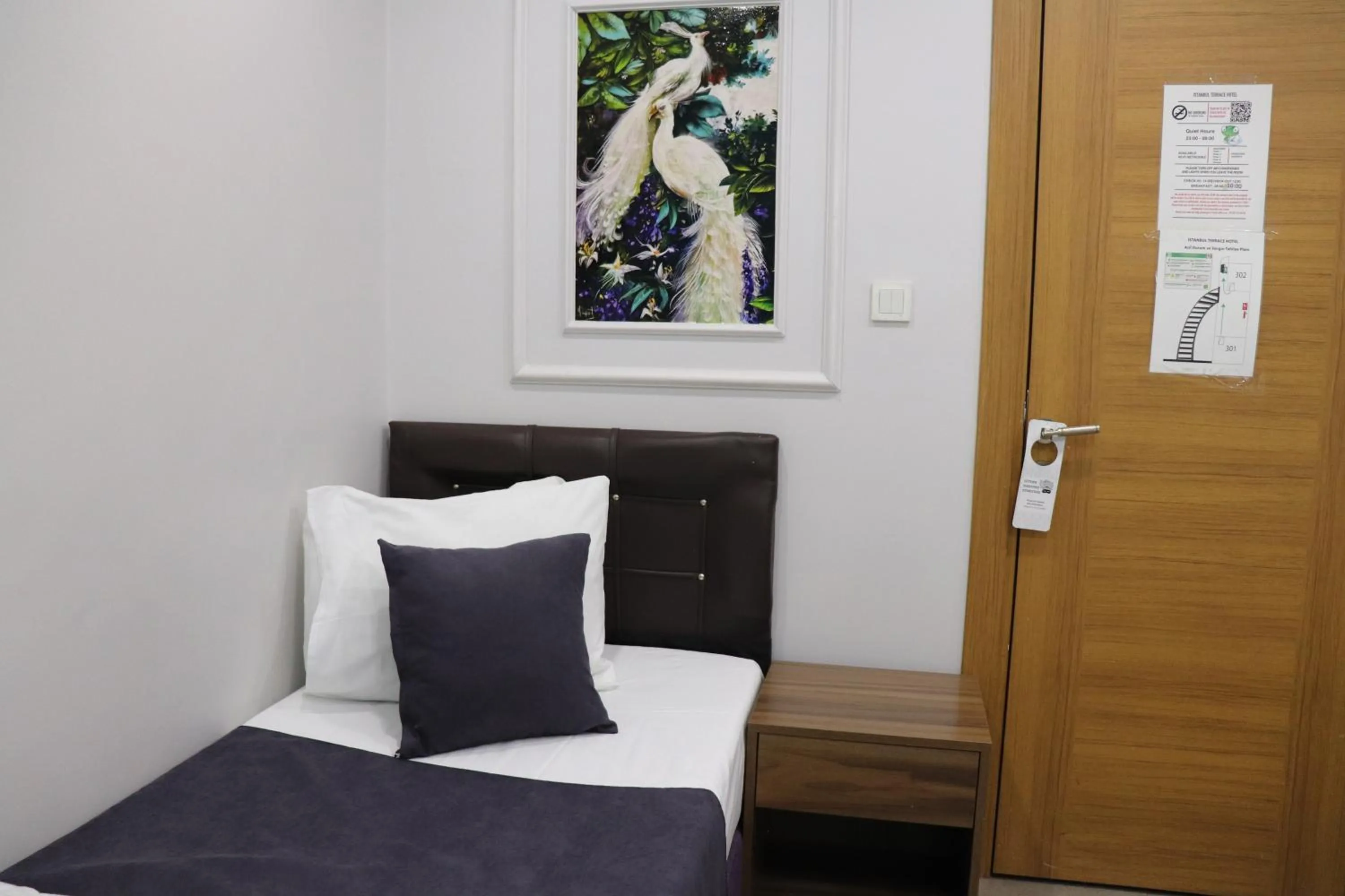 Bed in İstanbul Terrace Hotel